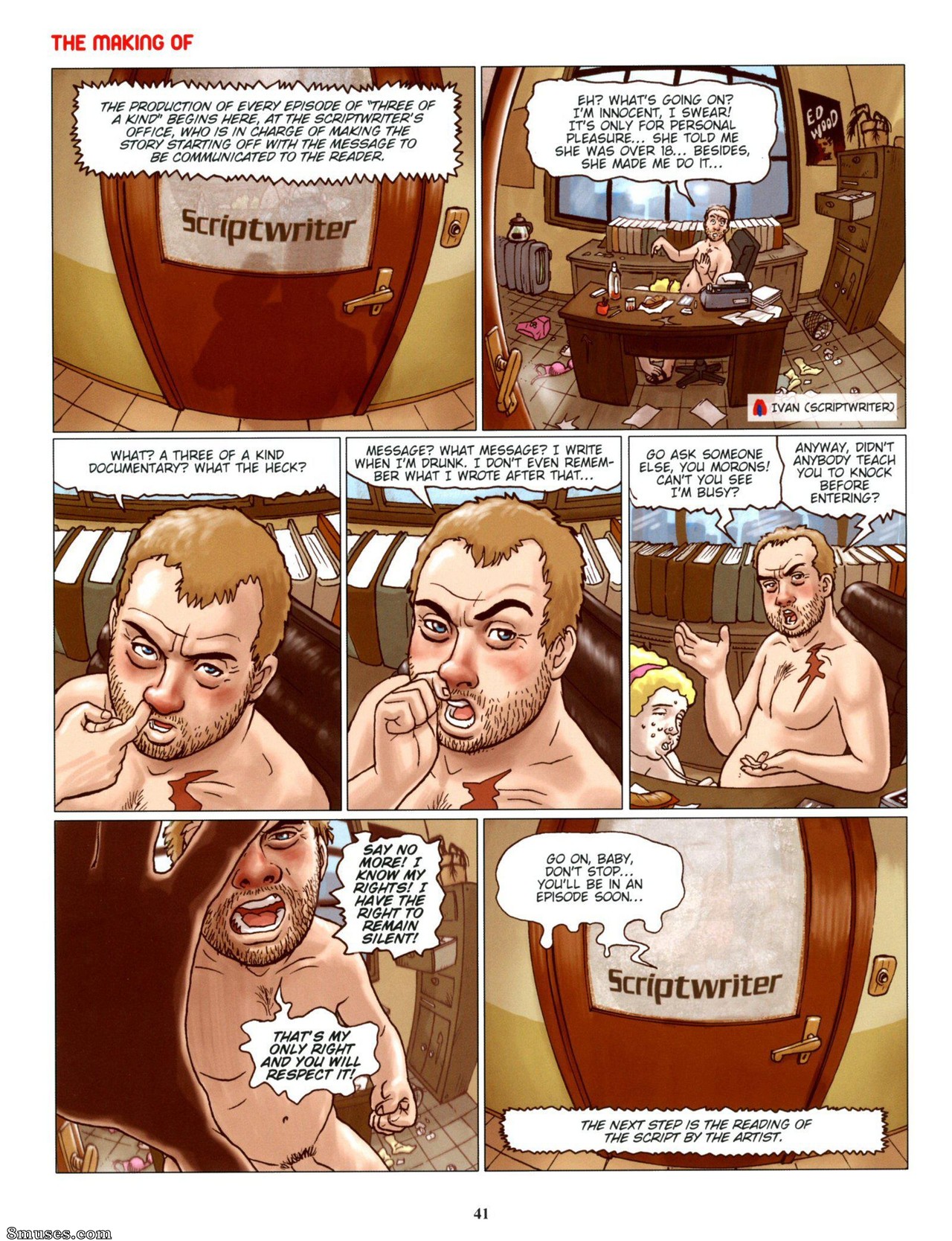 Eurotica Comics - Três do mesmo tipo - Página 42