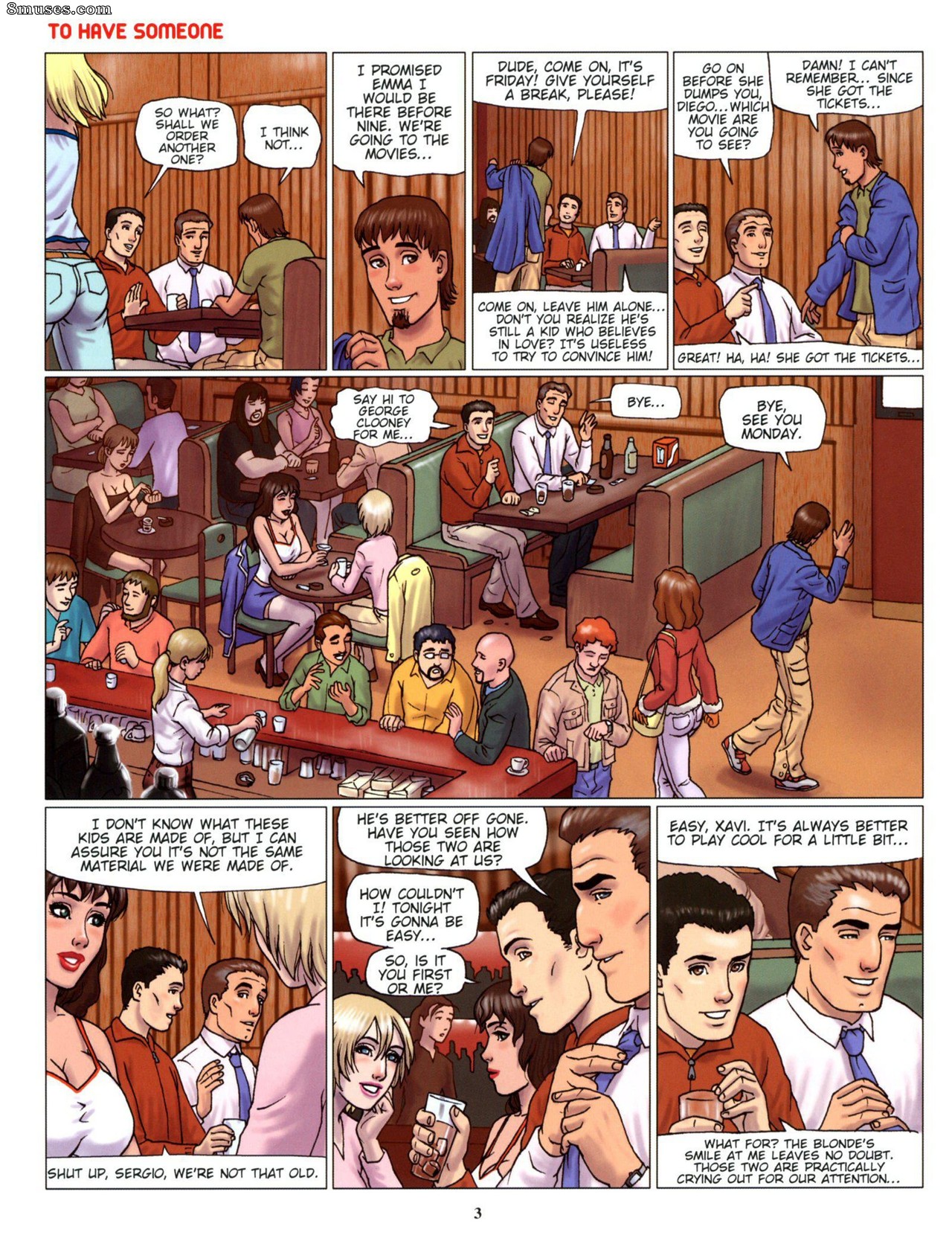 Eurotica Comics - Três do mesmo tipo - Página 4