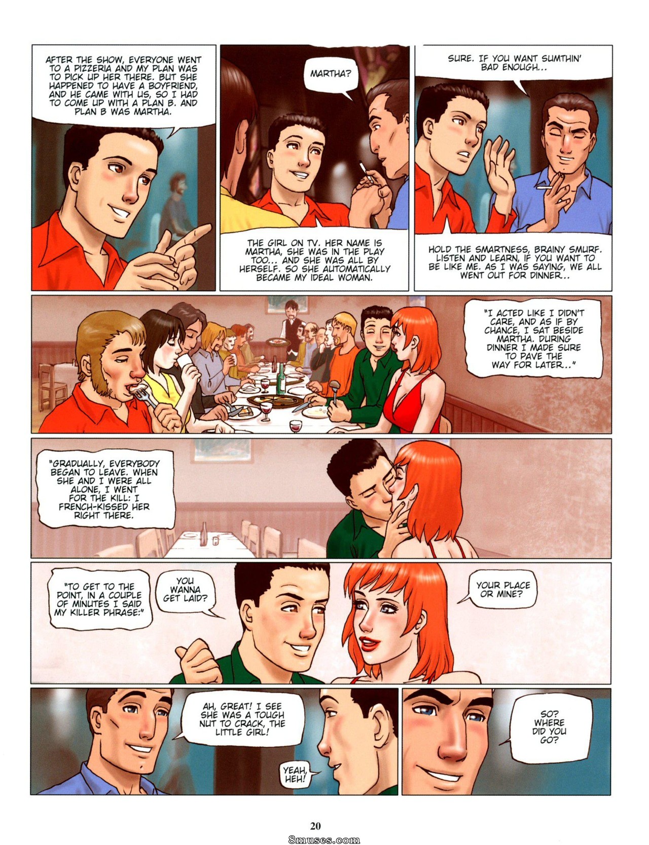 Eurotica Comics - Tres de un tipo - Página 21
