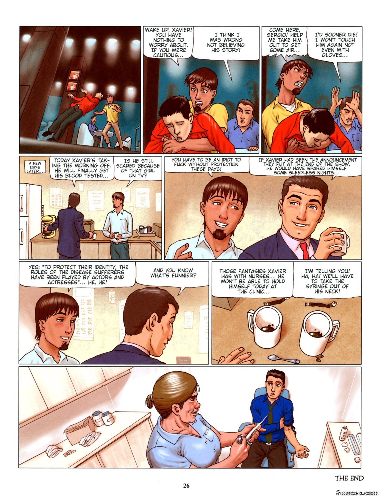 Eurotica Comics - Tres de un tipo - Página 27