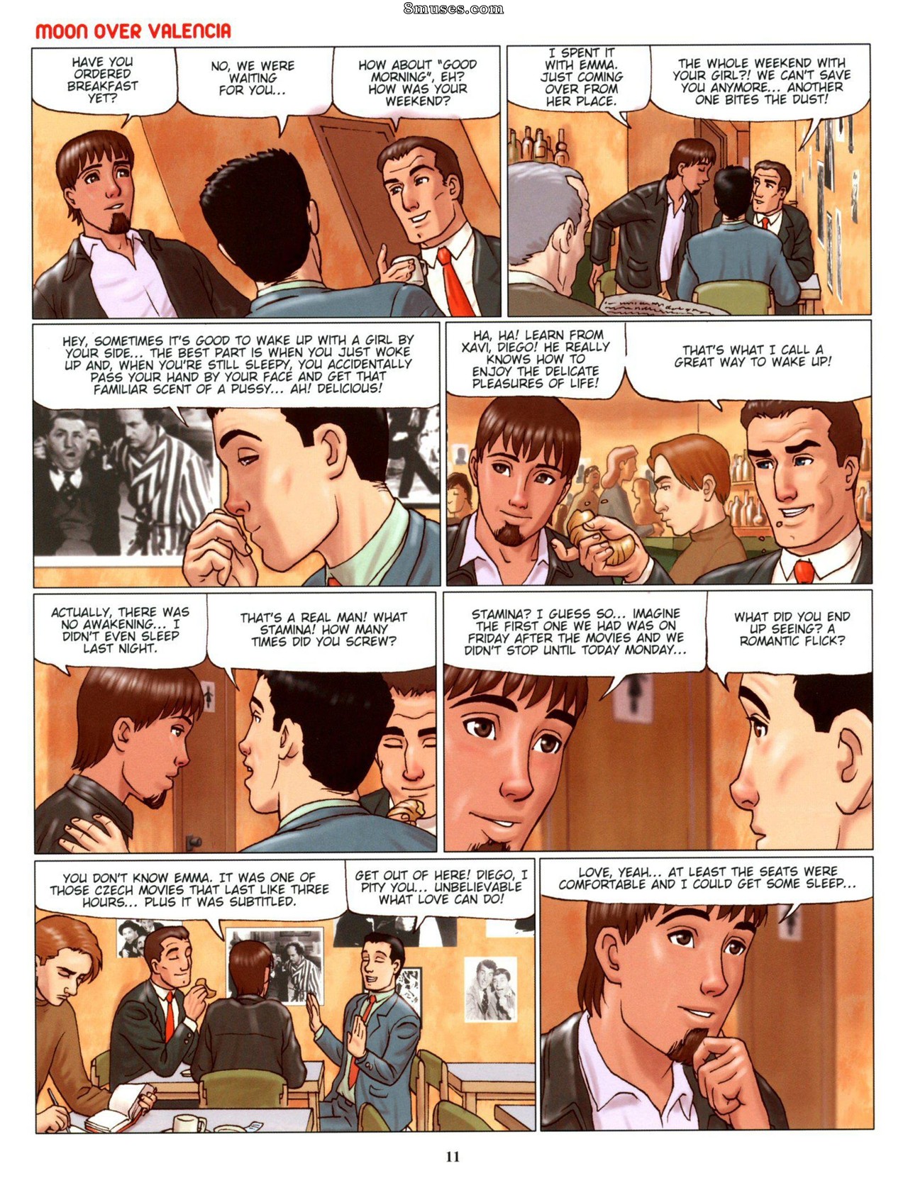 Eurotica Comics - Tres de un tipo - Página 12