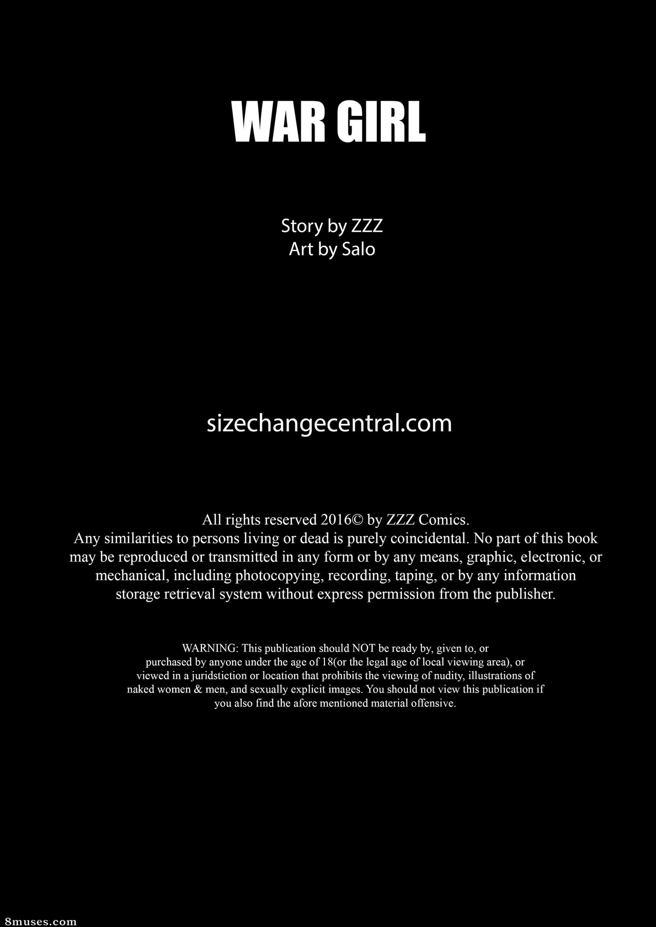 ZZZ Comics - Wargirl - Page 2