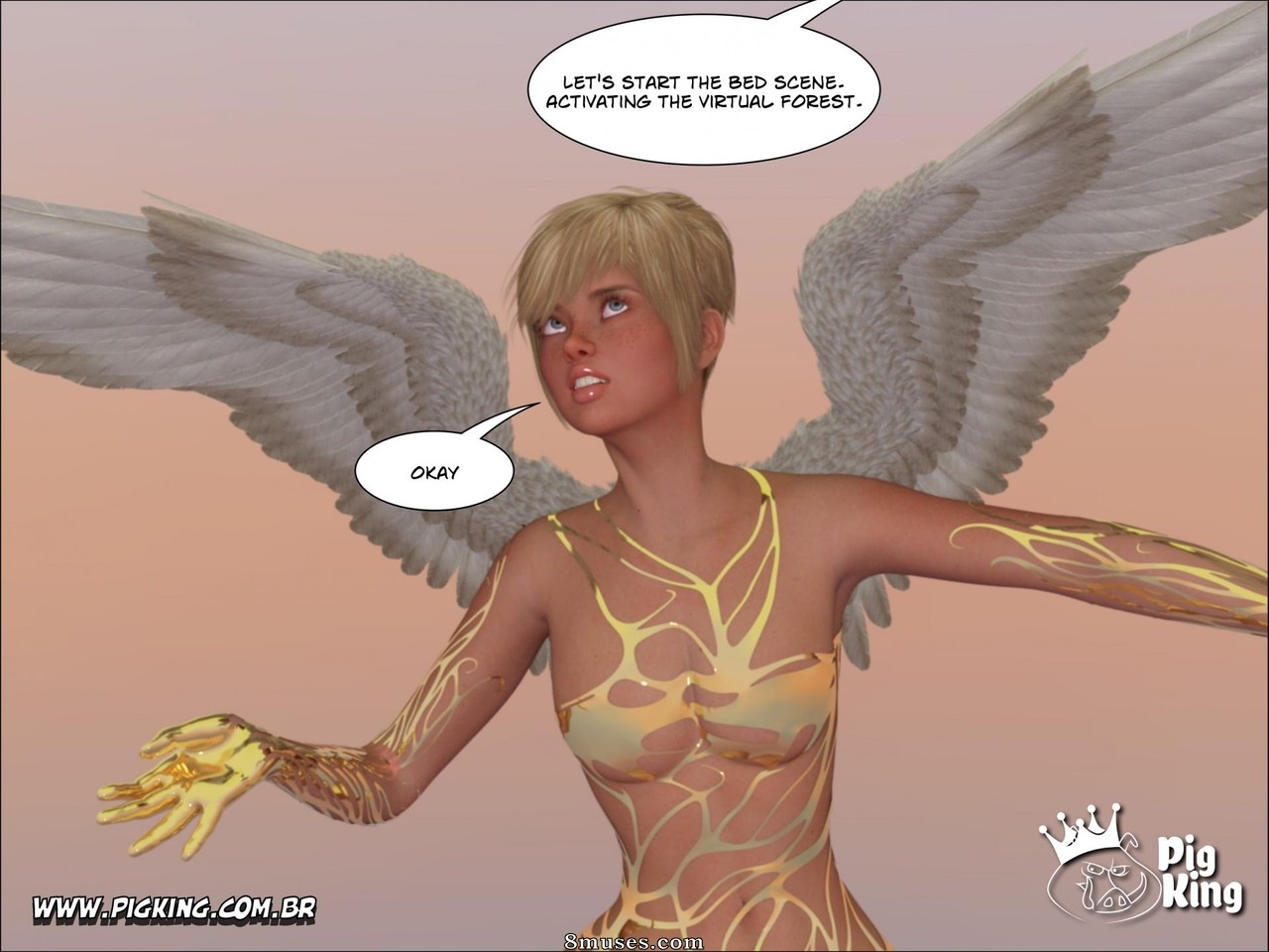 PigKing - CrazyDad Comics - Rostro de ángel - Página 32