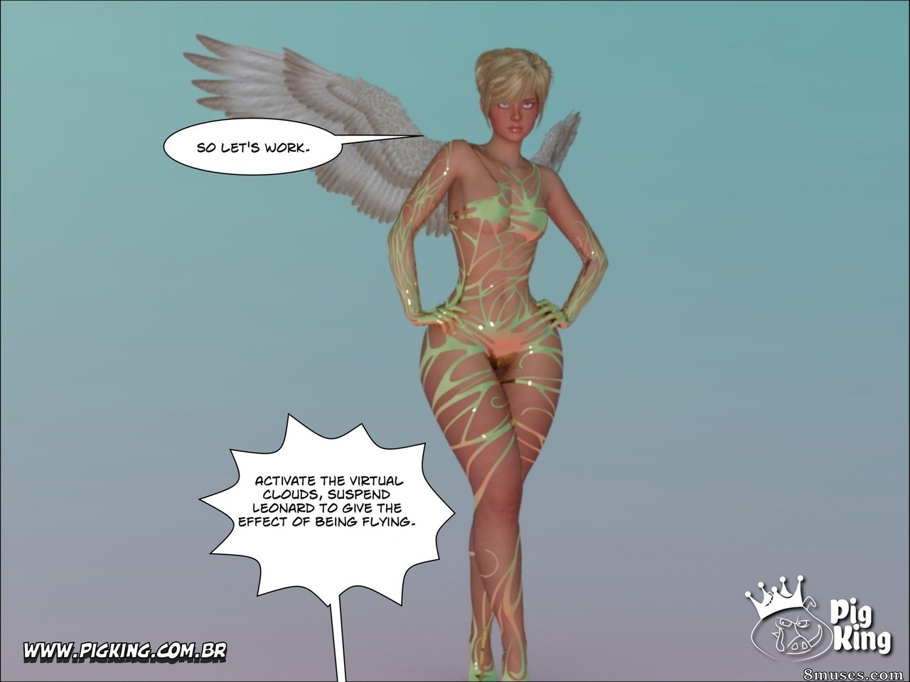 PigKing - CrazyDad Comics - Rosto de anjo - Página 24