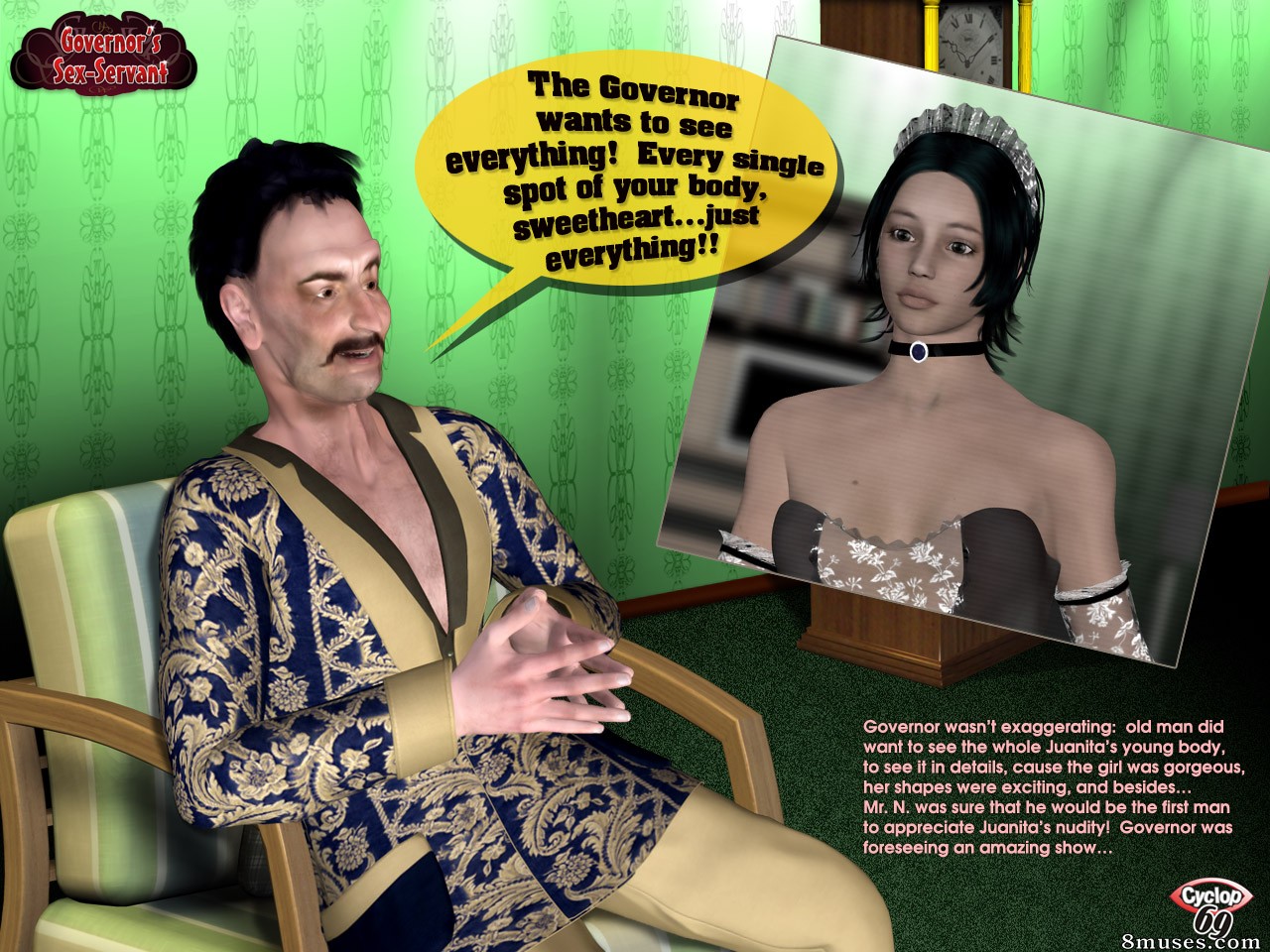 Governor's Sex-Servant - Issue 1 - Page 54