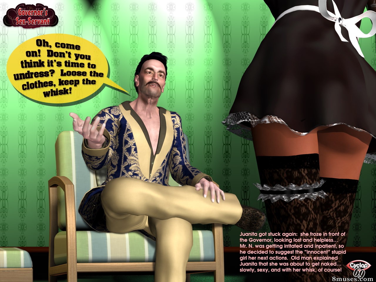Governor's Sex-Servant - Issue 1 - Page 62