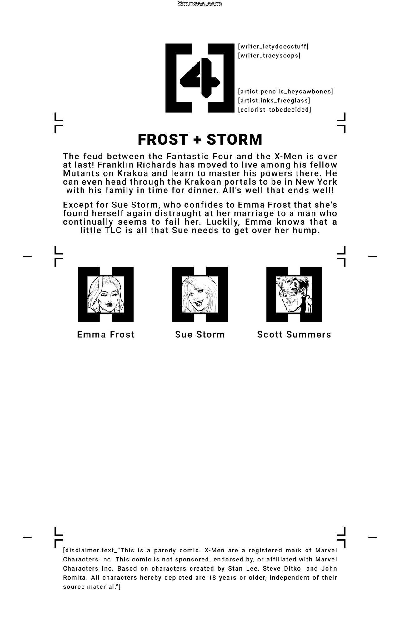 Tracy Scops Comics - Casa de xxx - Frost e Storm - Página 2