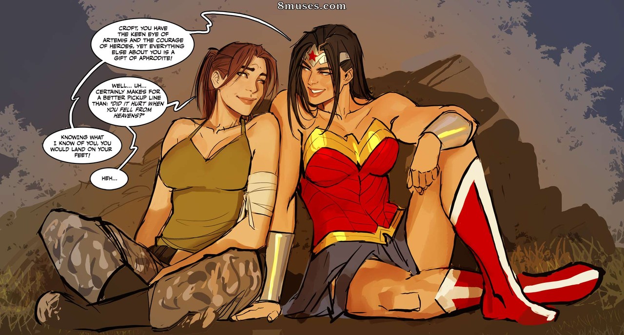 Stjepan Sejic aka Shiniez - Lara Croft x Wonder Woman - Page 5