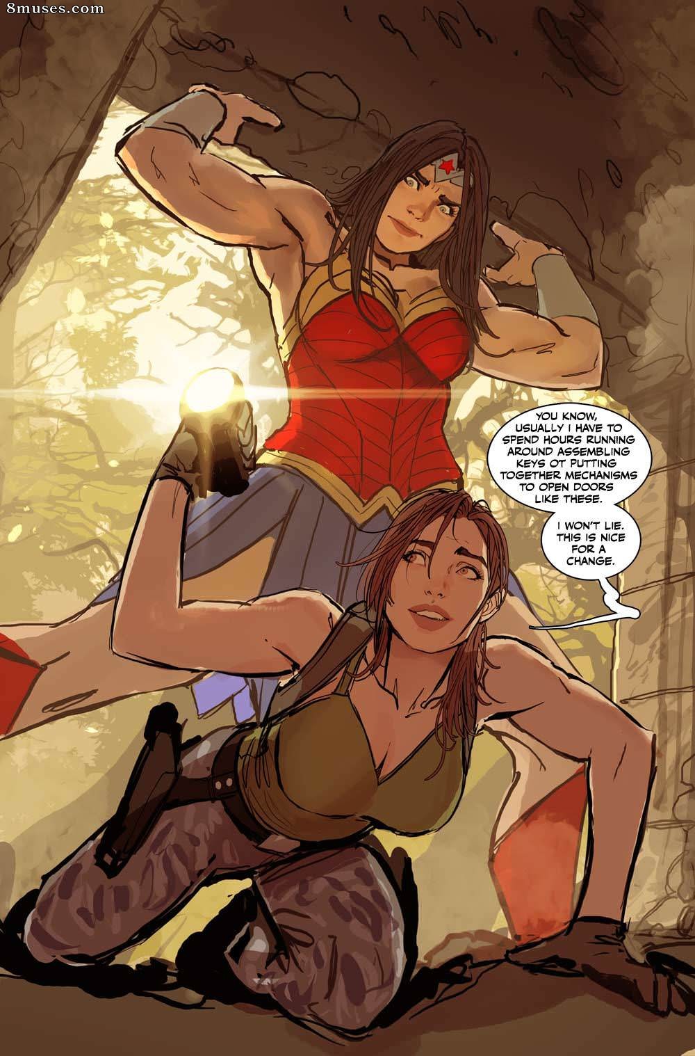 Stjepan Sejic aka Shiniez - Lara Croft x Wonder Woman - Page 3