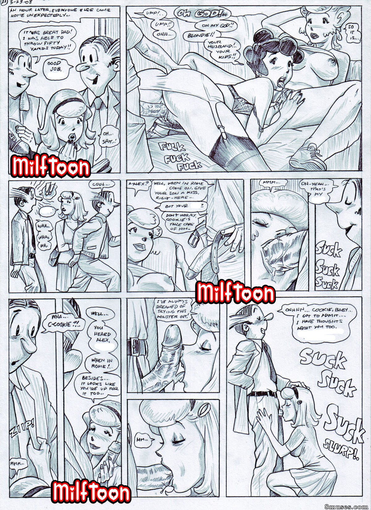 MilfToon Comics - Blondie - Page 21