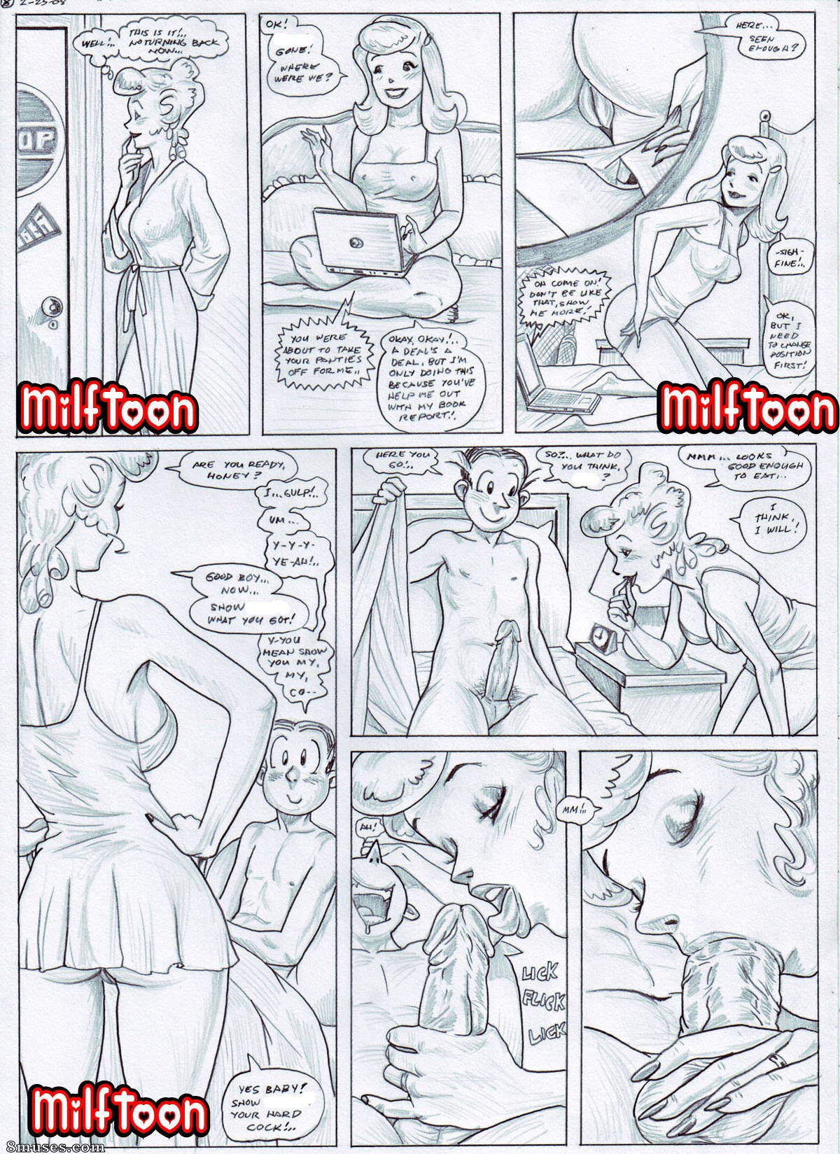 MilfToon Comics - Loirinha - Página 8