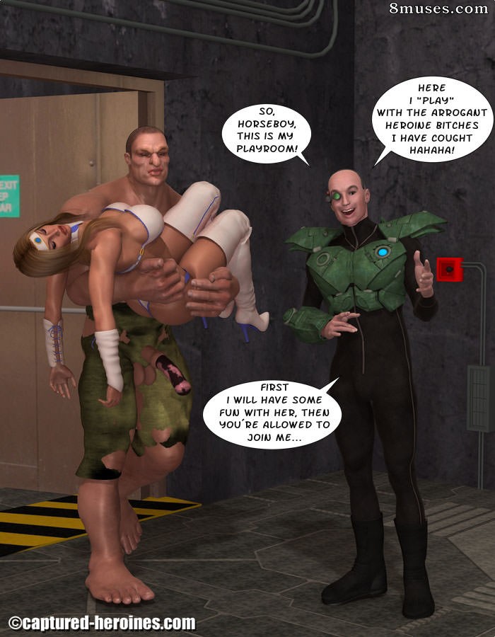 Captured-Heroines Comics - Tesla - Página 17