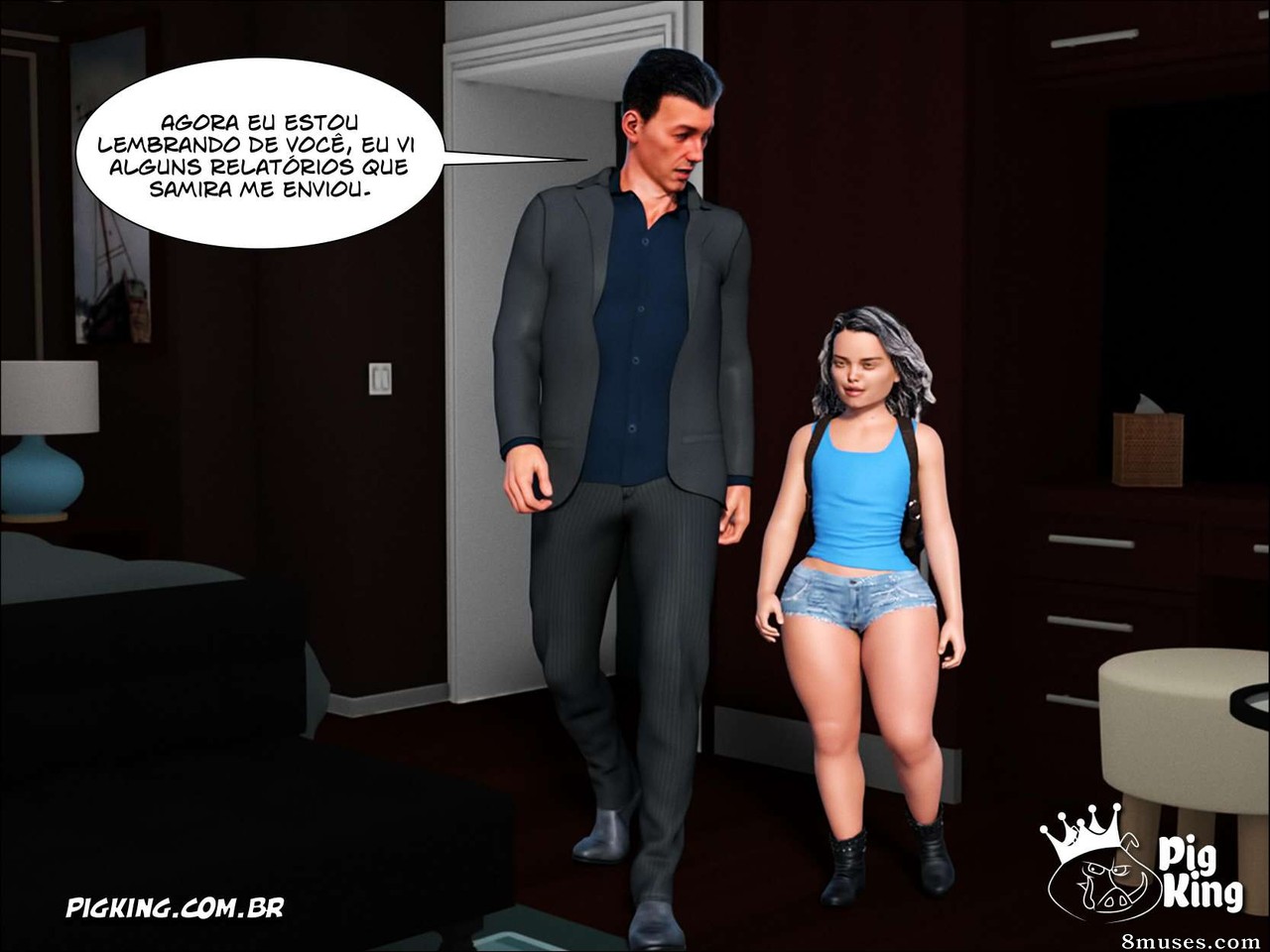 PigKing - CrazyDad Comics - Fatal - Página 9