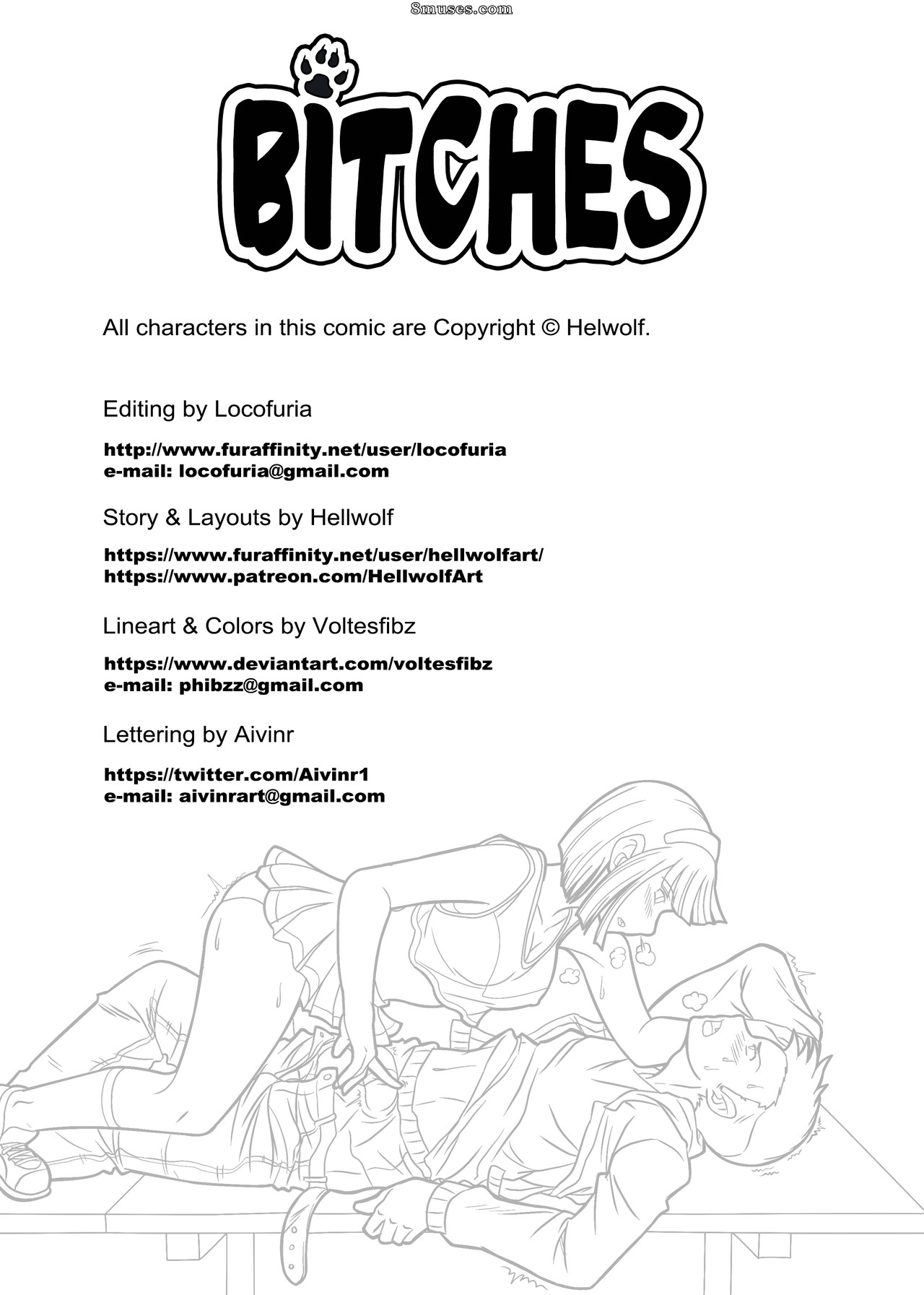 Locofuria Comics - Chiennes - Page 3