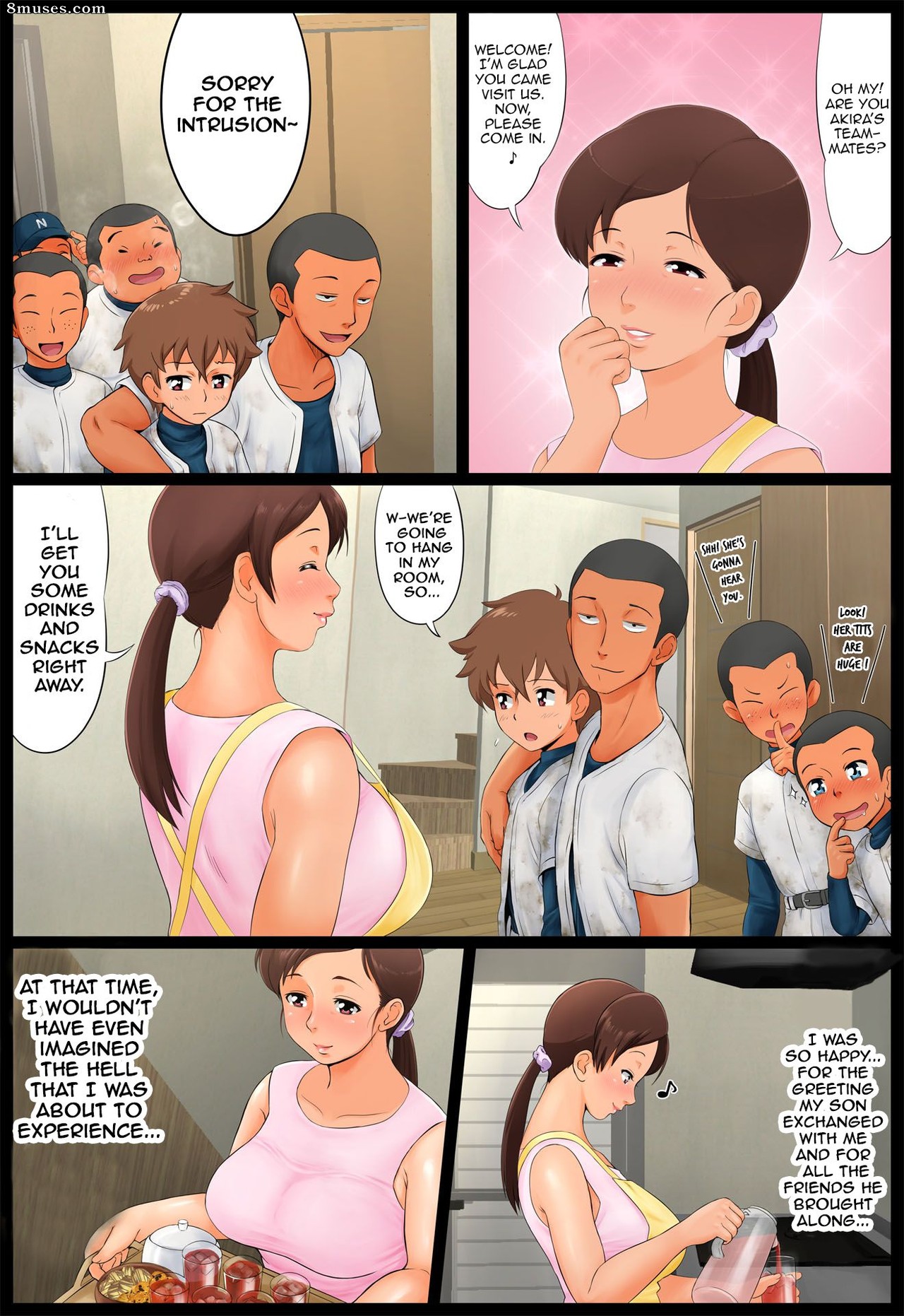 Musuko no Doukyuusei ni Nerawareta Hahaoya - Poilu - Page 3