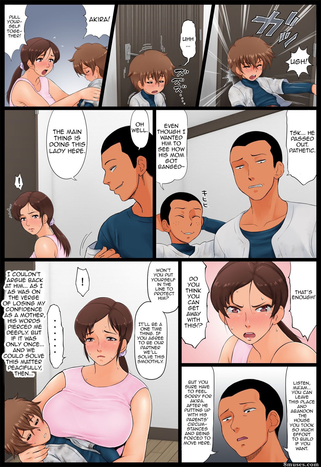 Musuko no Doukyuusei ni Nerawareta Hahaoya - Hairy - Page 11