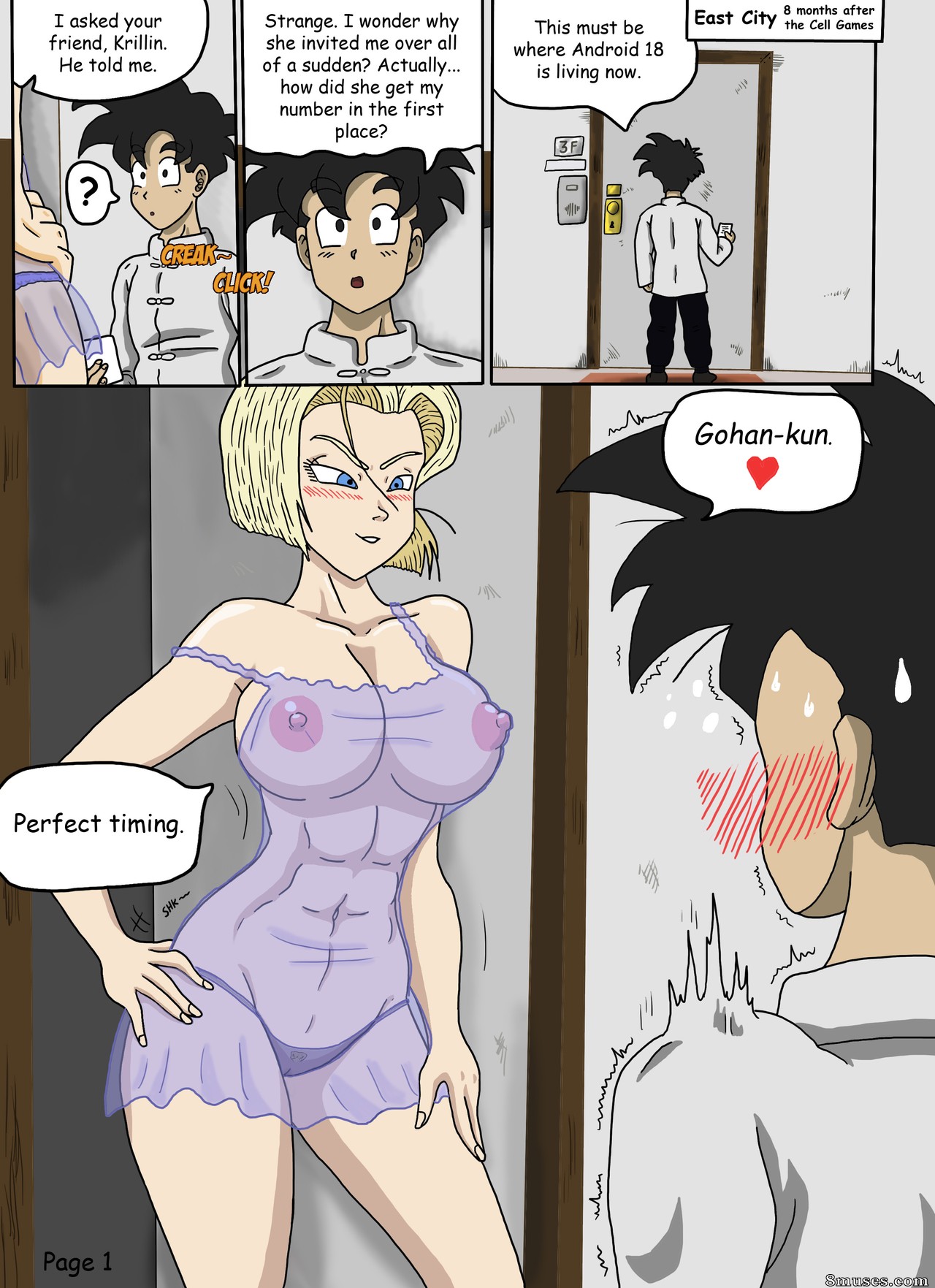 TheWriteFiction - Android 18's life debt - Page 3