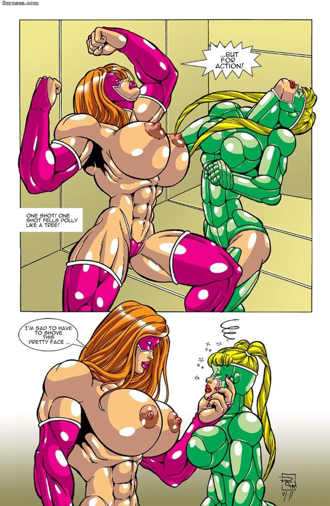 Monster Babe Central - Omega Fighters - Page 33