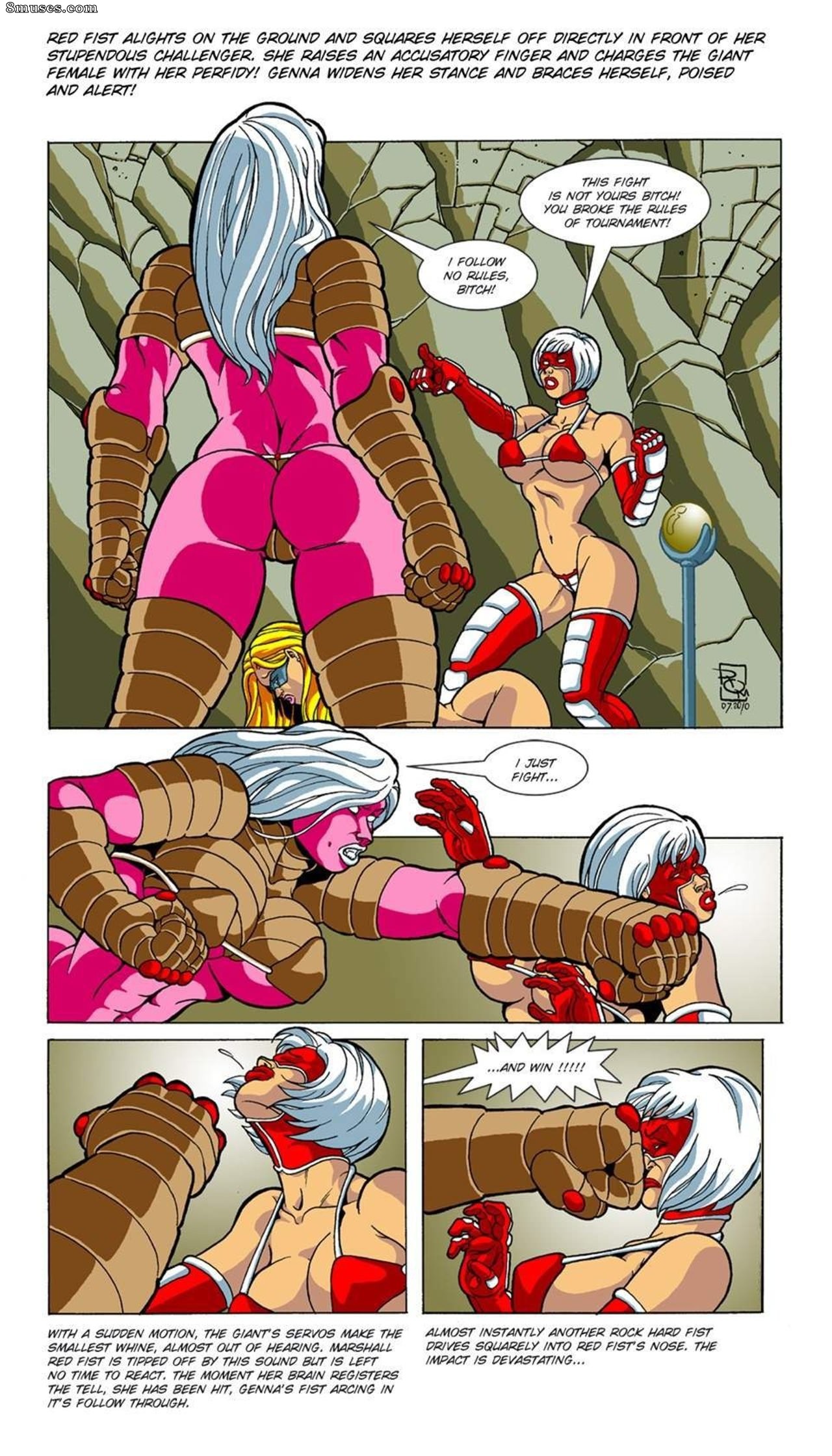 Monster Babe Central - Omega Fighters - Page 7