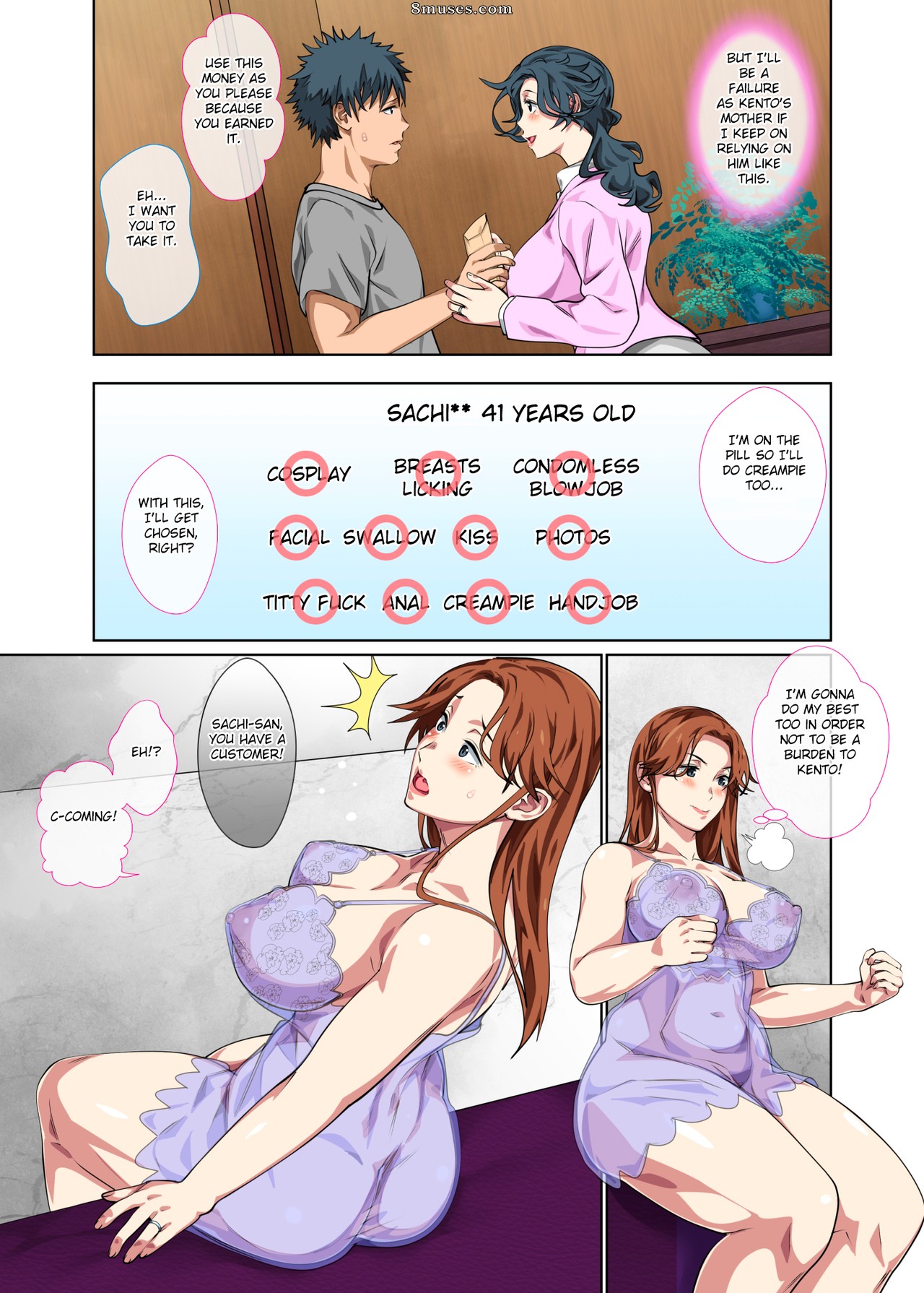 Tempero circular - Jimi dakedo Eroi Karada Shita Okaa-san o Fuuzoku Ochi Sunzen de Sukutta Boshi Soukan - Página 7