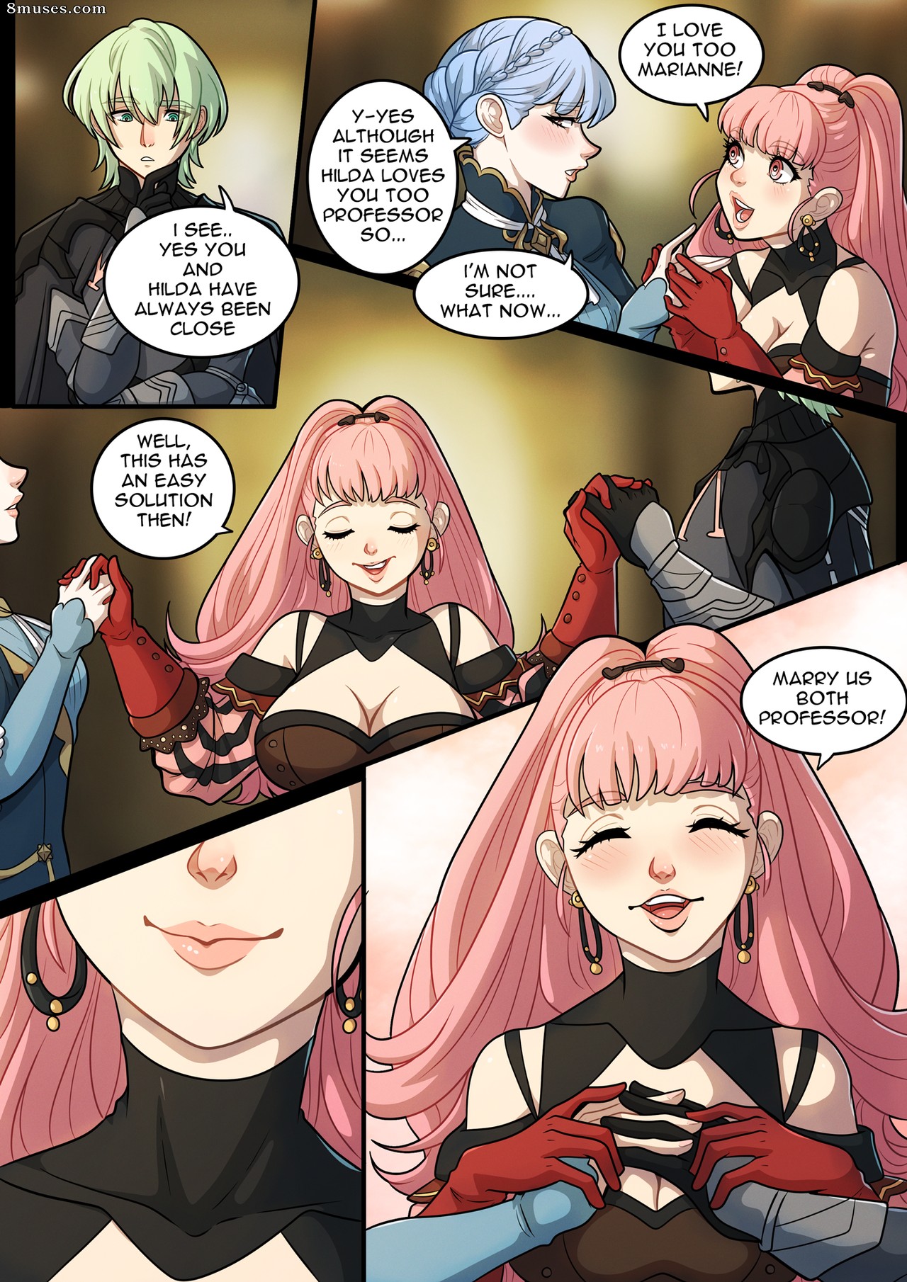 Kinkymation Comics - Ambos são bons (Fire Emblem) - Página 5