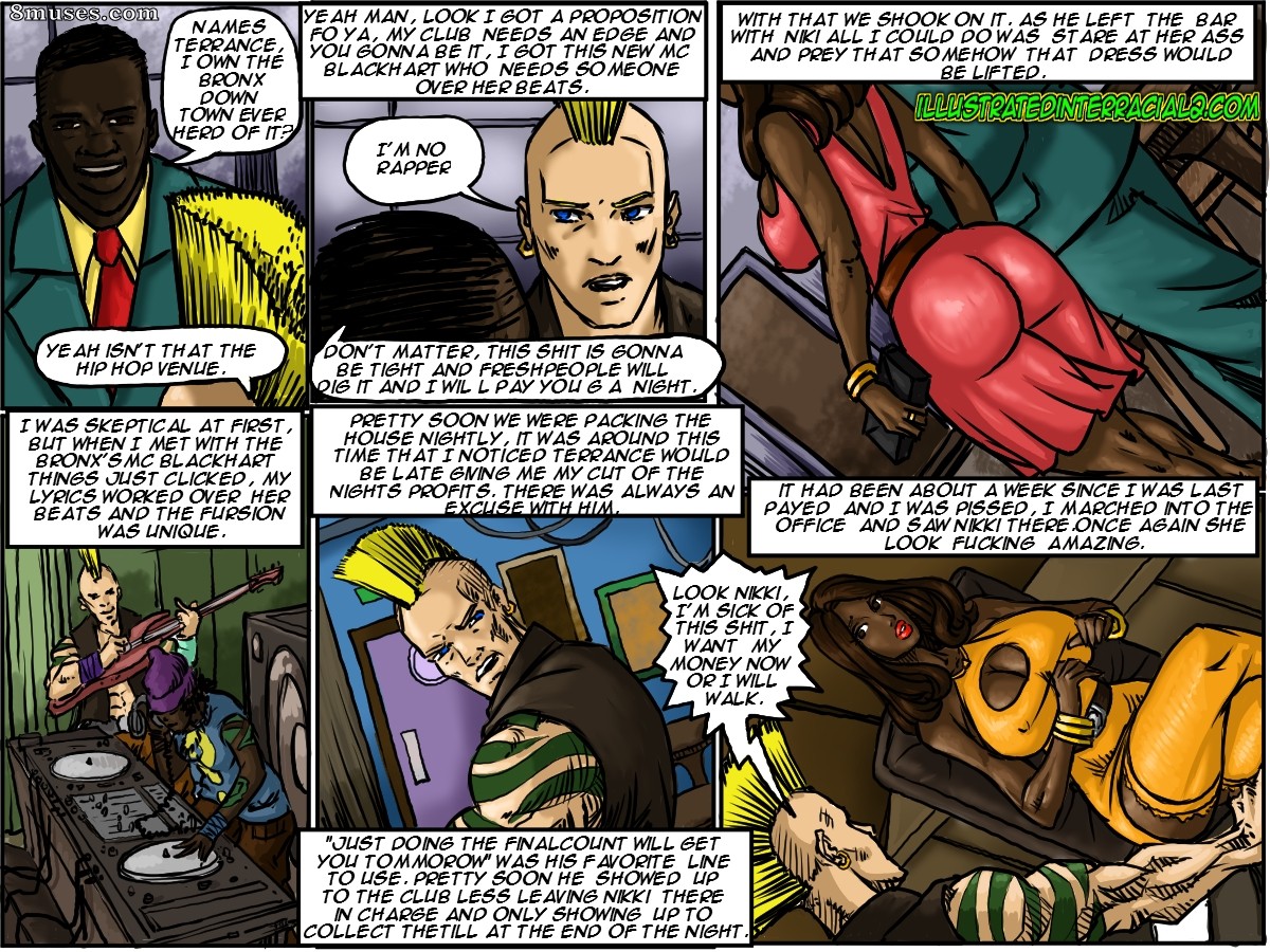 IllustratedInterracial.com Comics - Corno preto - Página 3