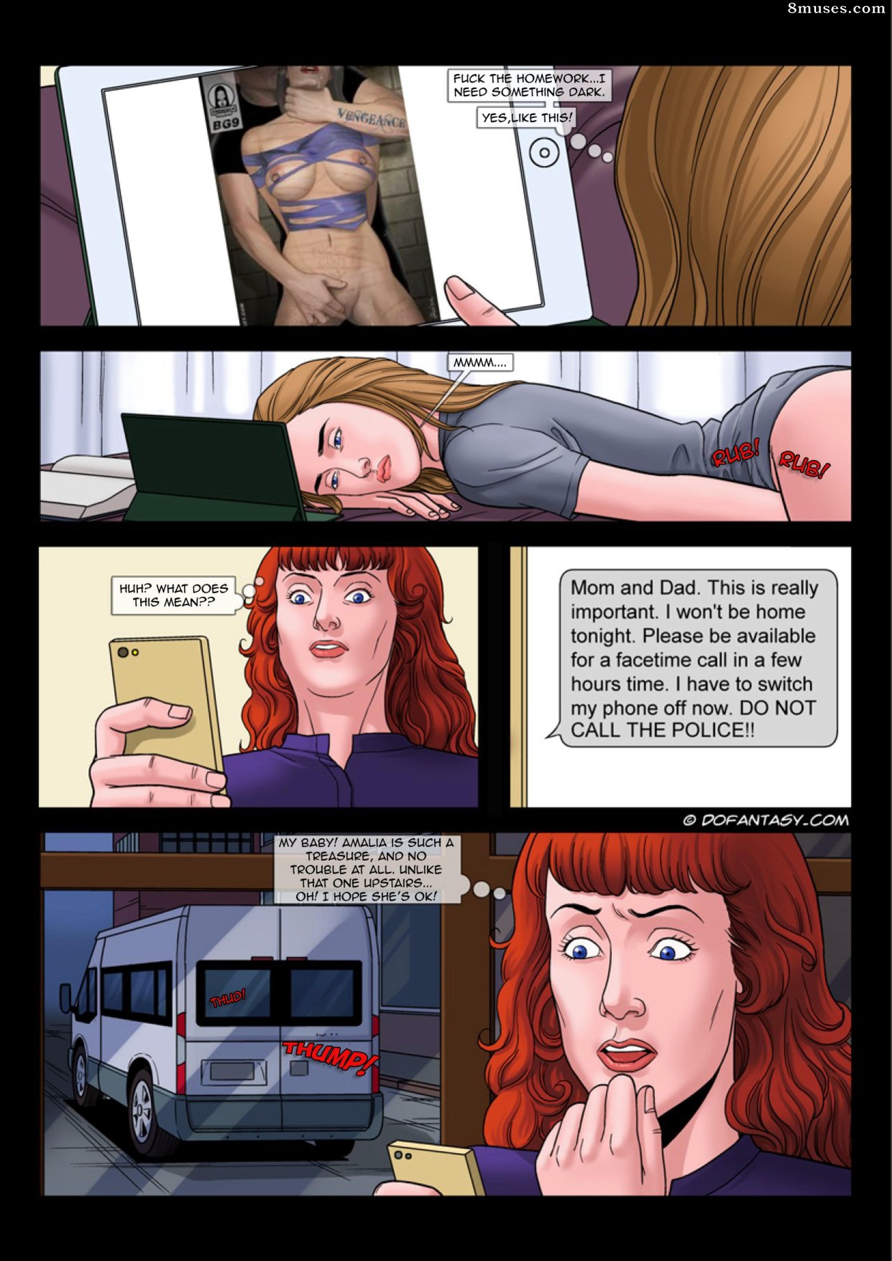 Fansadox Comics - Fansadox 537 - Bad Lieutenant 8 Trafficked - Arieta - Page 8