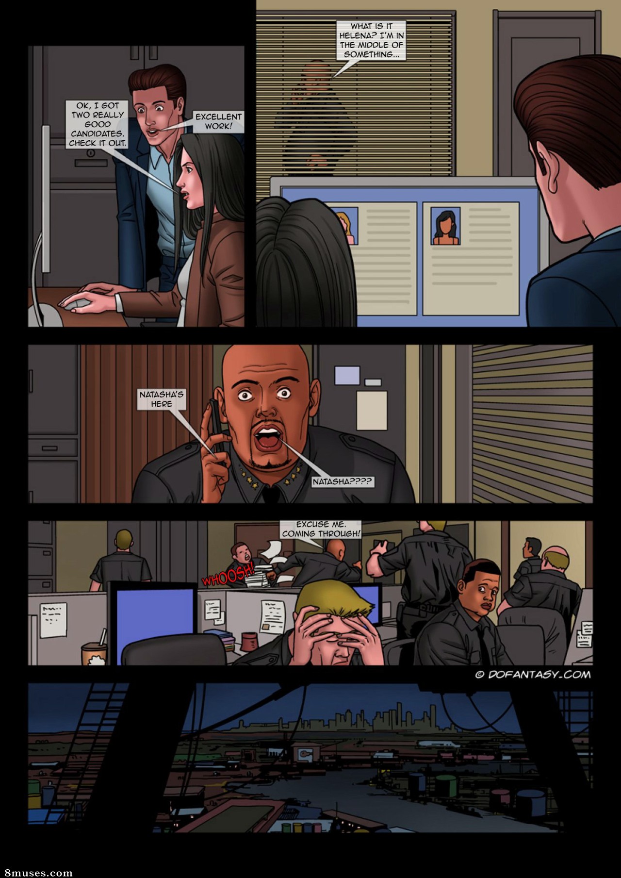 Fansadox Comics - Fansadox 537 - Bad Lieutenant 8 Trafficked - Arieta - Page 41