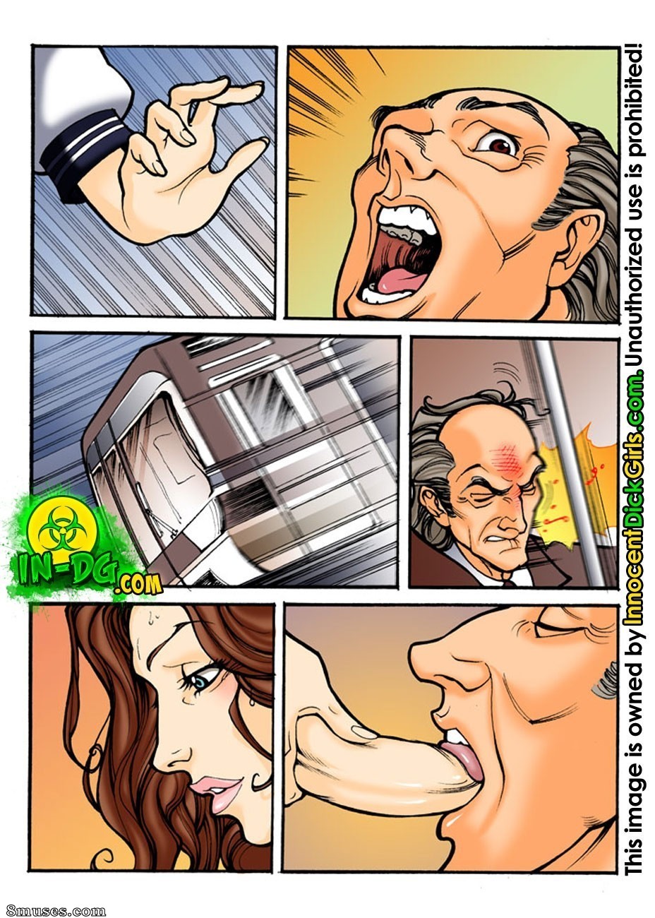 Innocent Dickgirls Comics - The Way To College - Page 8