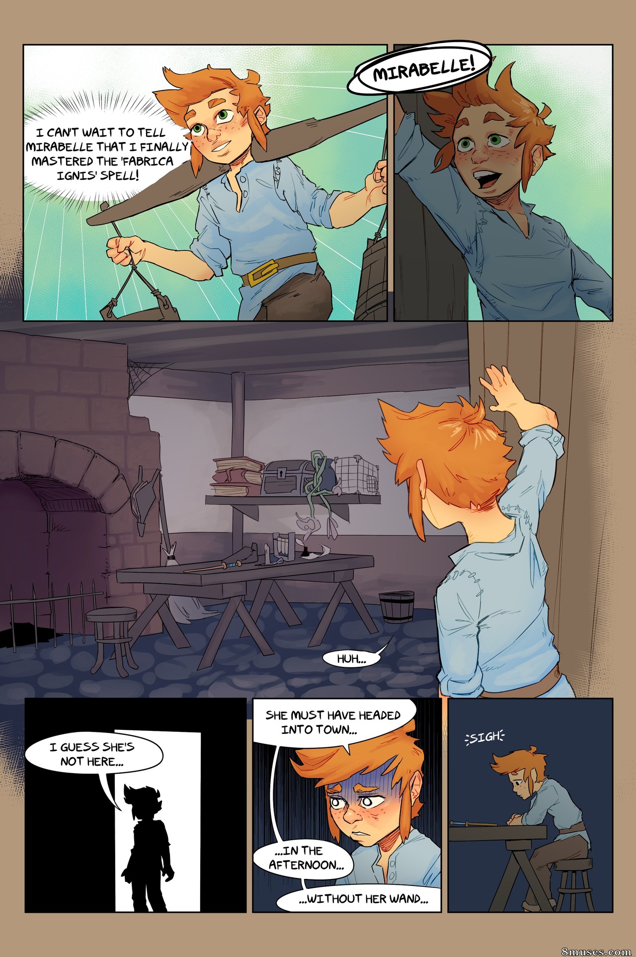 A Boy and His Familiar - Issue 1 - Page 9