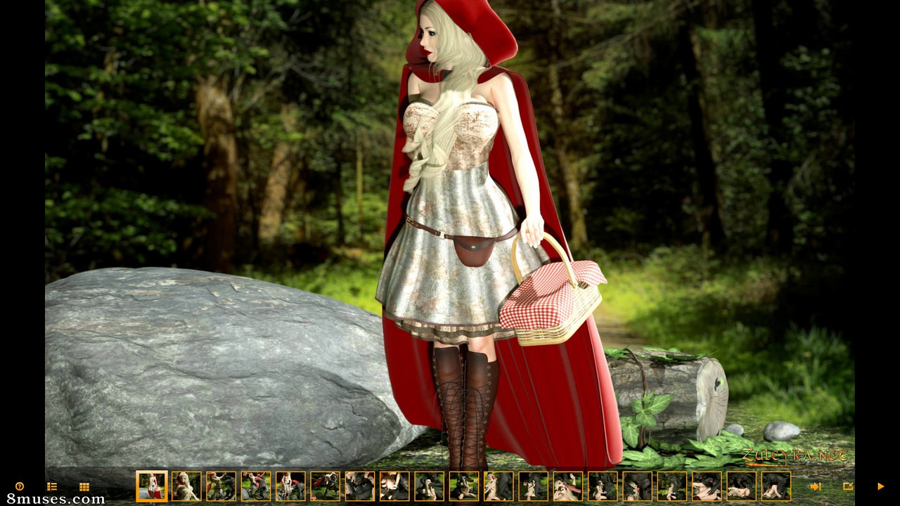 Zuleyka 3D Comics - Le petit chaperon rouge - Page 1