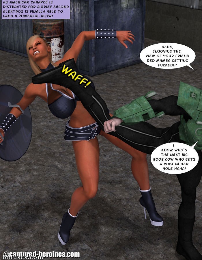Captured-Heroines Comics - O primeiro ataque dos nerds - Página 94