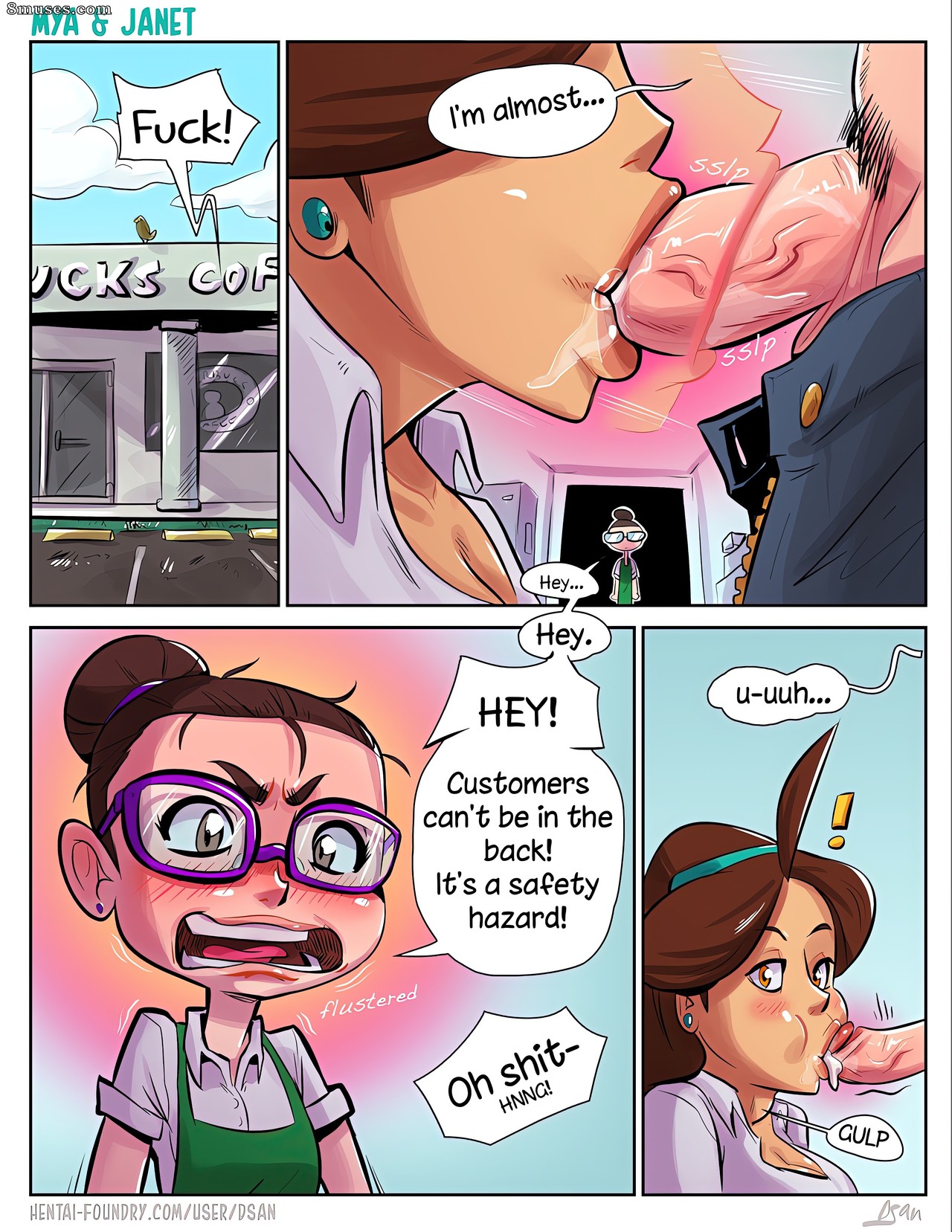 Cup O' Love 4K - Issue 01 - Mya & Janet - Page 1