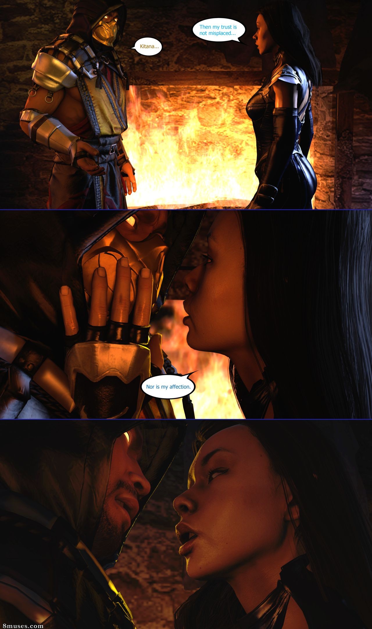 Smokescreen117 - Blue Flames (Mortal Kombat) - Page 9