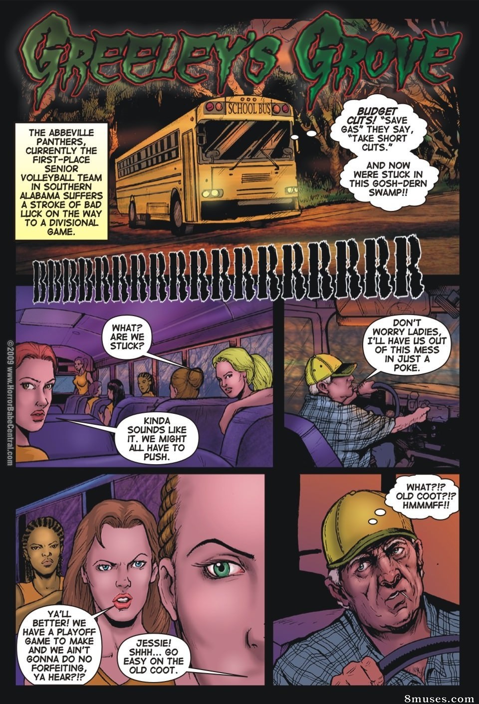 Horror Babe Central - Greeleys Grove - Page 1