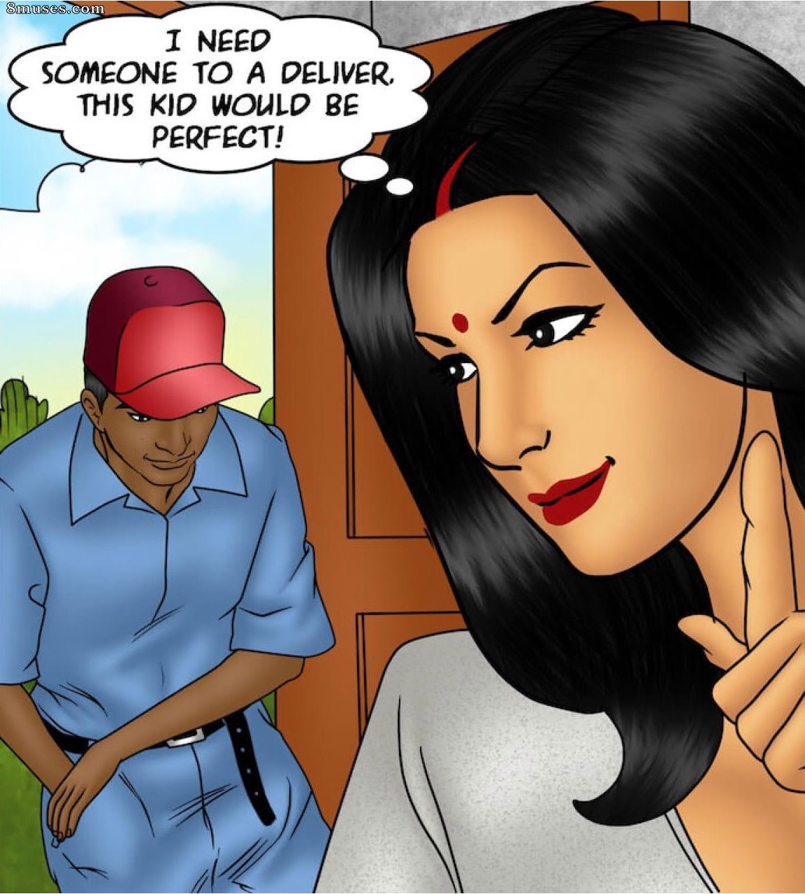 Kirtu.com Comics - Savita Bhabhi - Episode 88 - Delivering Desire - Page 44