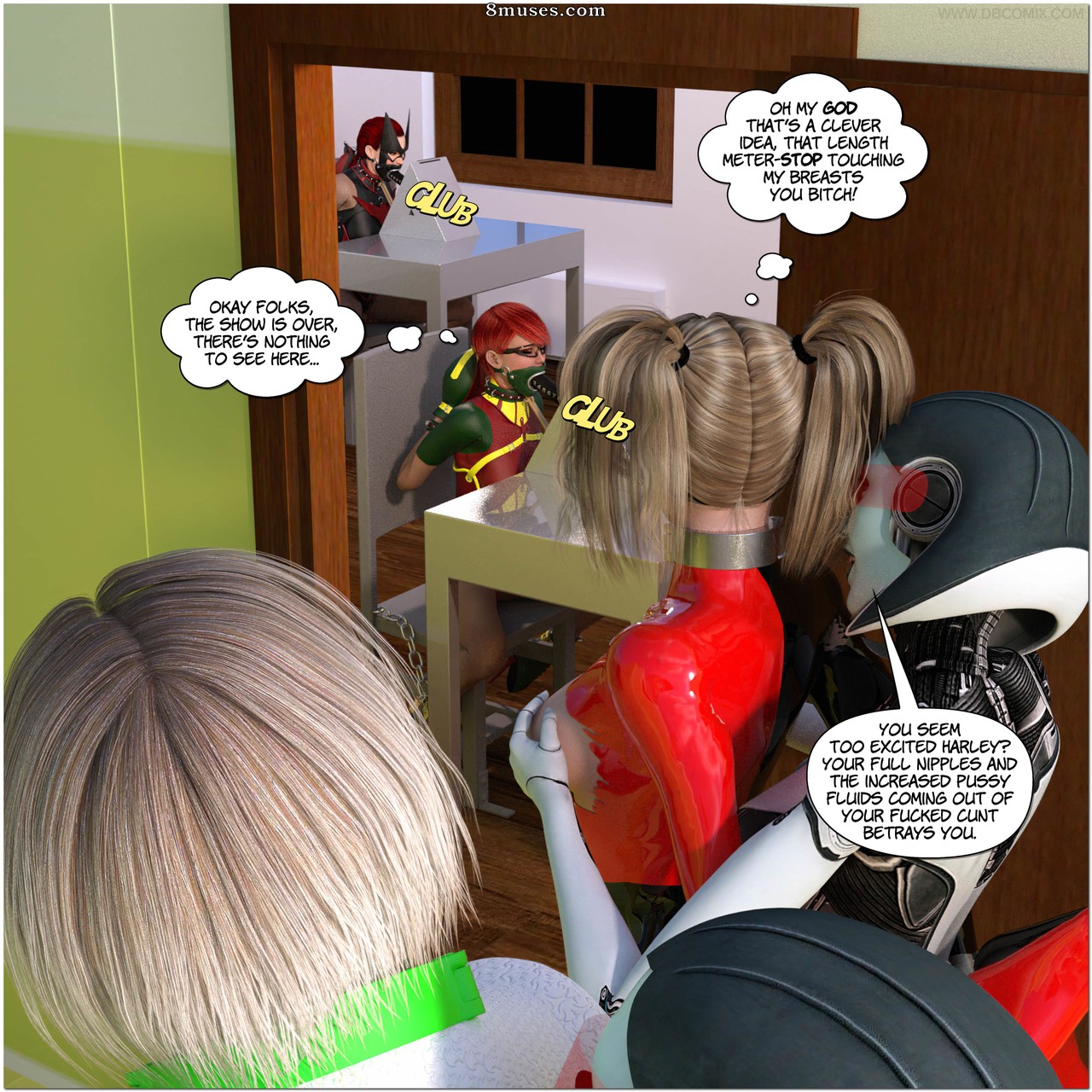 New Arkham For Superheroines - Issue 15 - Page 98