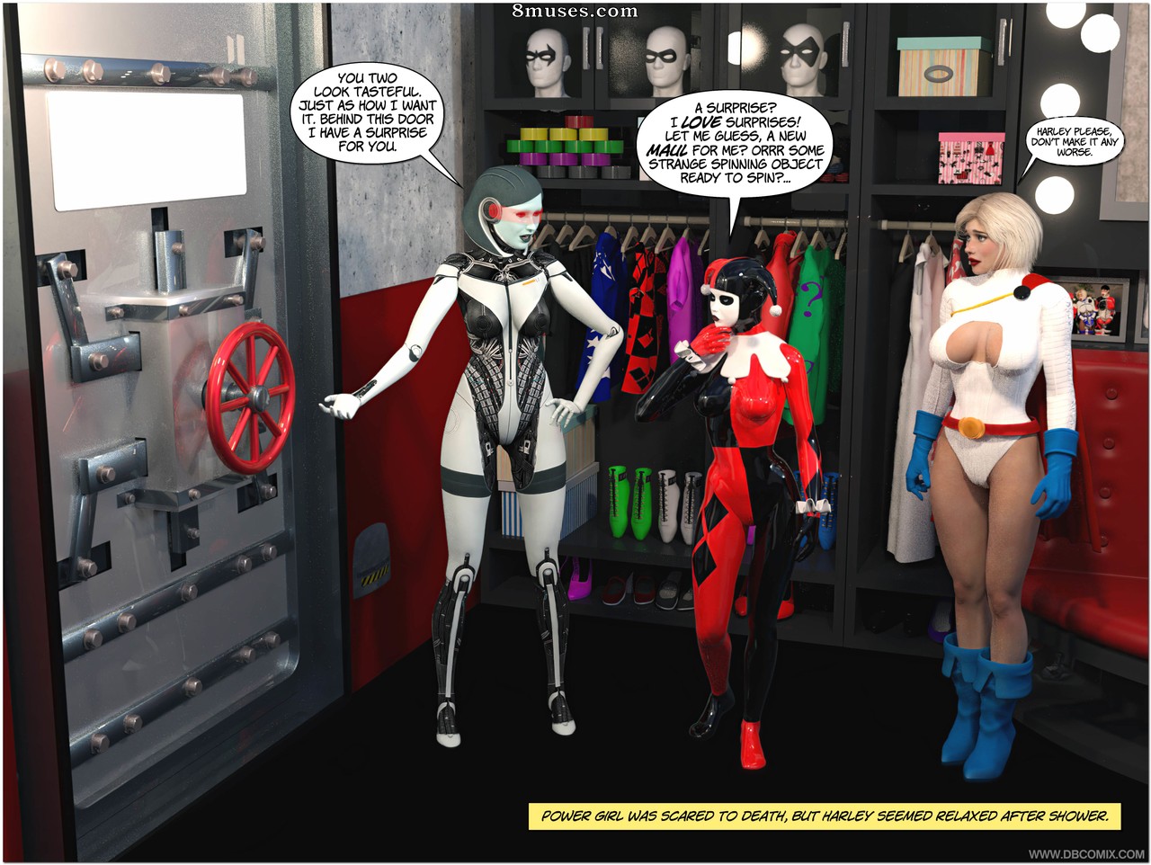 New Arkham For Superheroines - Issue 15 - Page 106