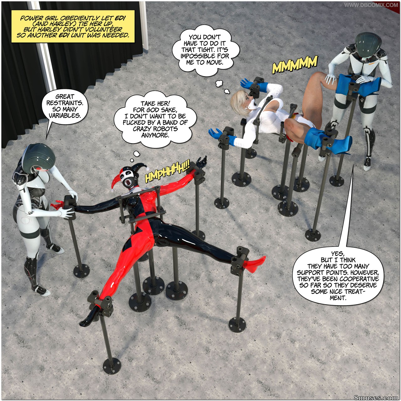 New Arkham For Superheroines - Issue 15 - Page 109