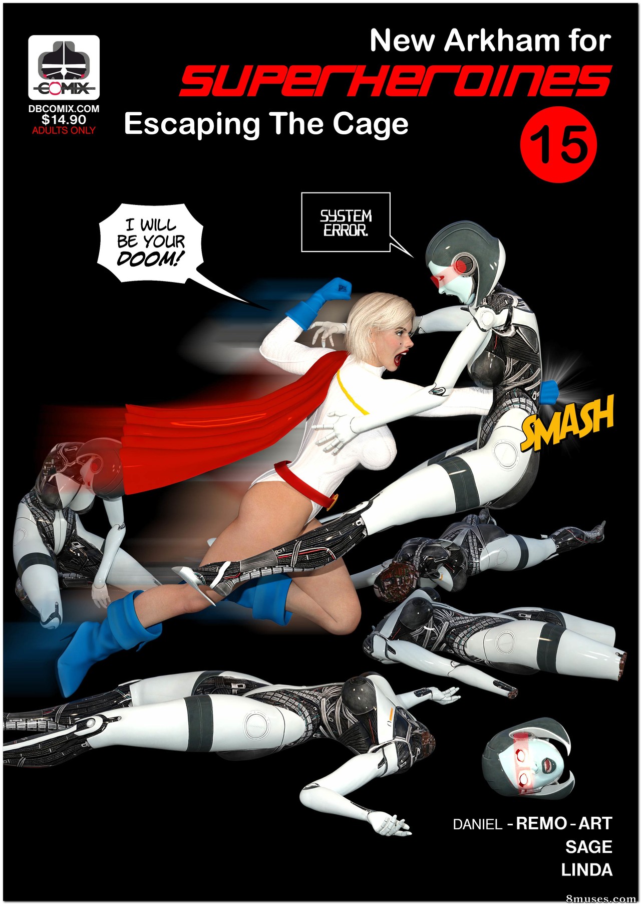 New Arkham For Superheroines - Issue 15 - Page 1