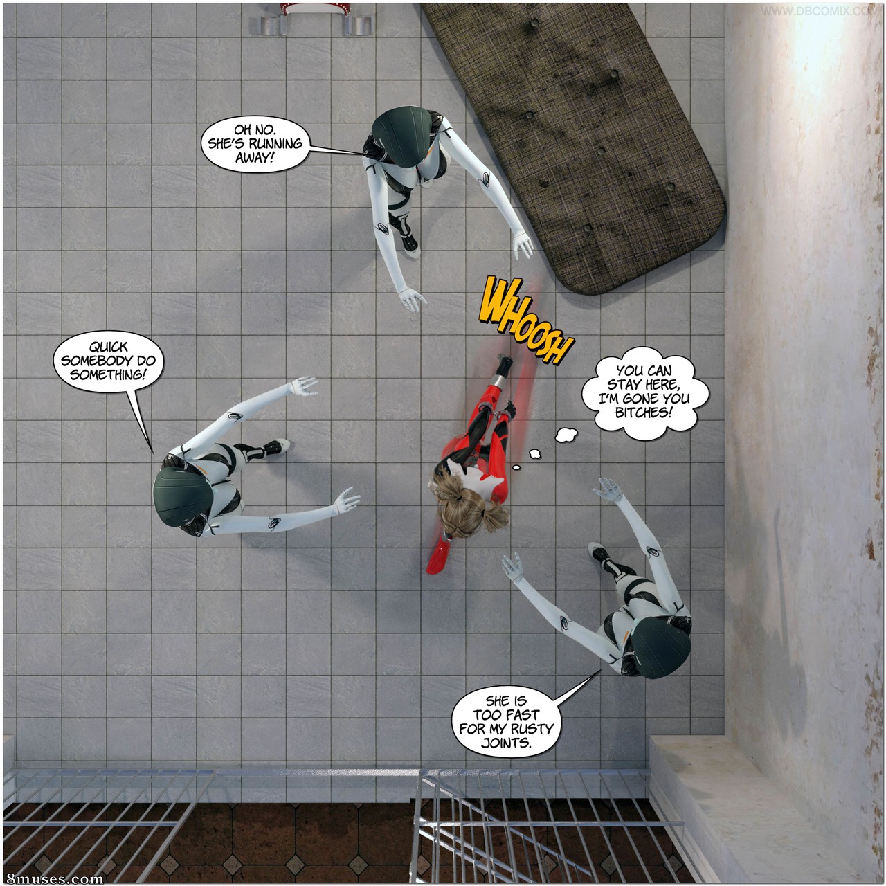 New Arkham For Superheroines - Issue 15 - Page 37