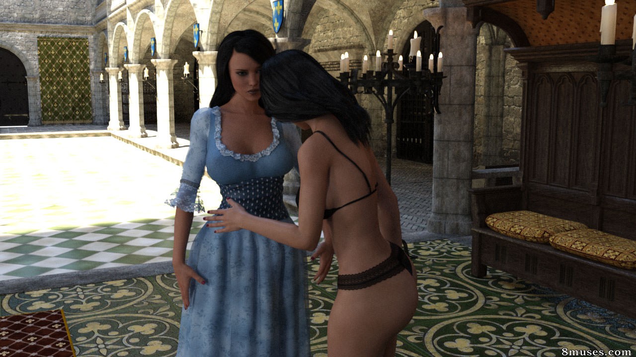 JillGates - Twins Petition the Throne Lesbian Scene - Page 10