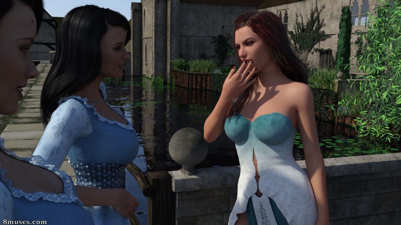 JillGates - Twins Petition the Throne Lesbian Scene - Page 4