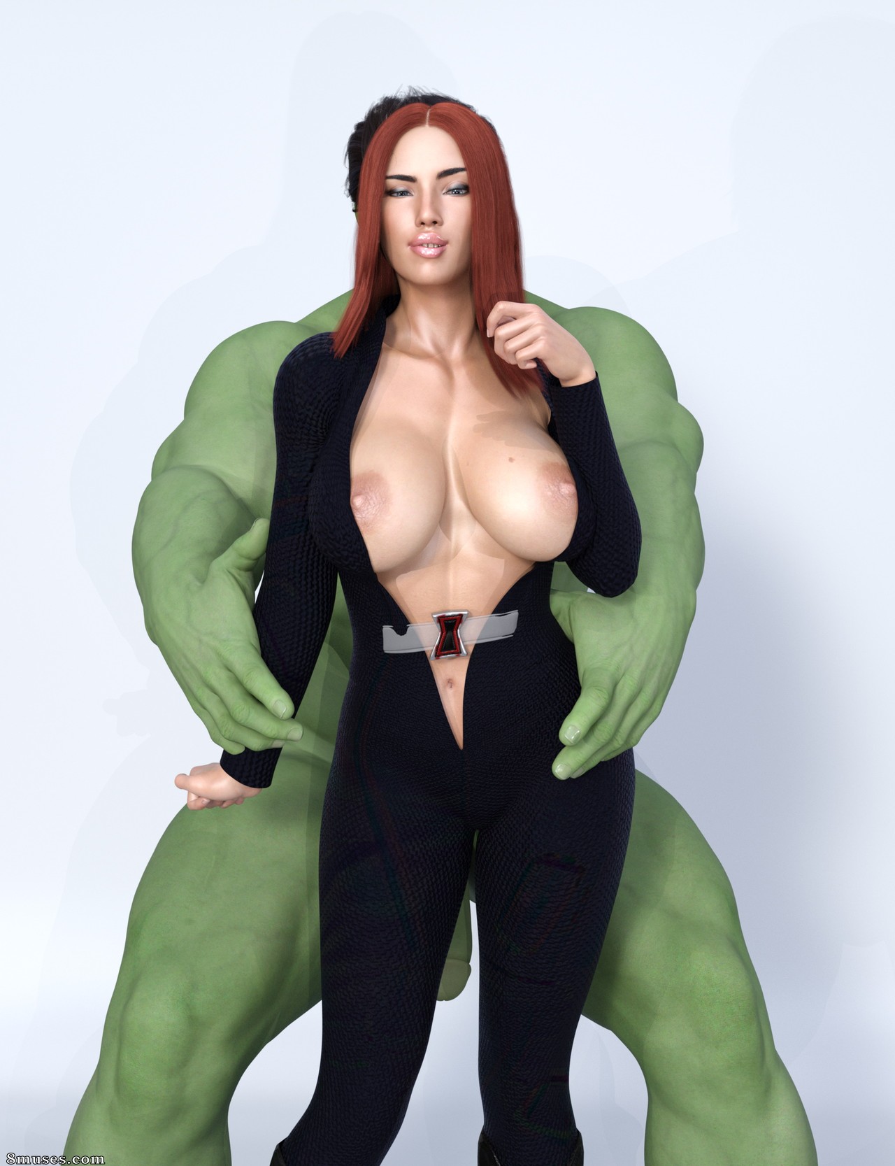 Crwatcher - Black Widow Natasha Sun’s Gettin’ Real Hard - Page 4