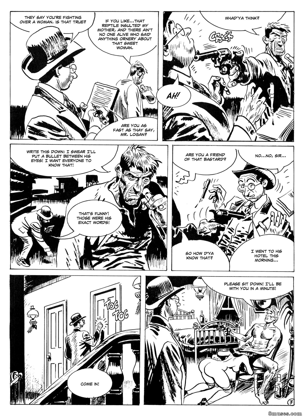 Jordi Bernet Comics - Snake - A fistful of Dollars - Page 43