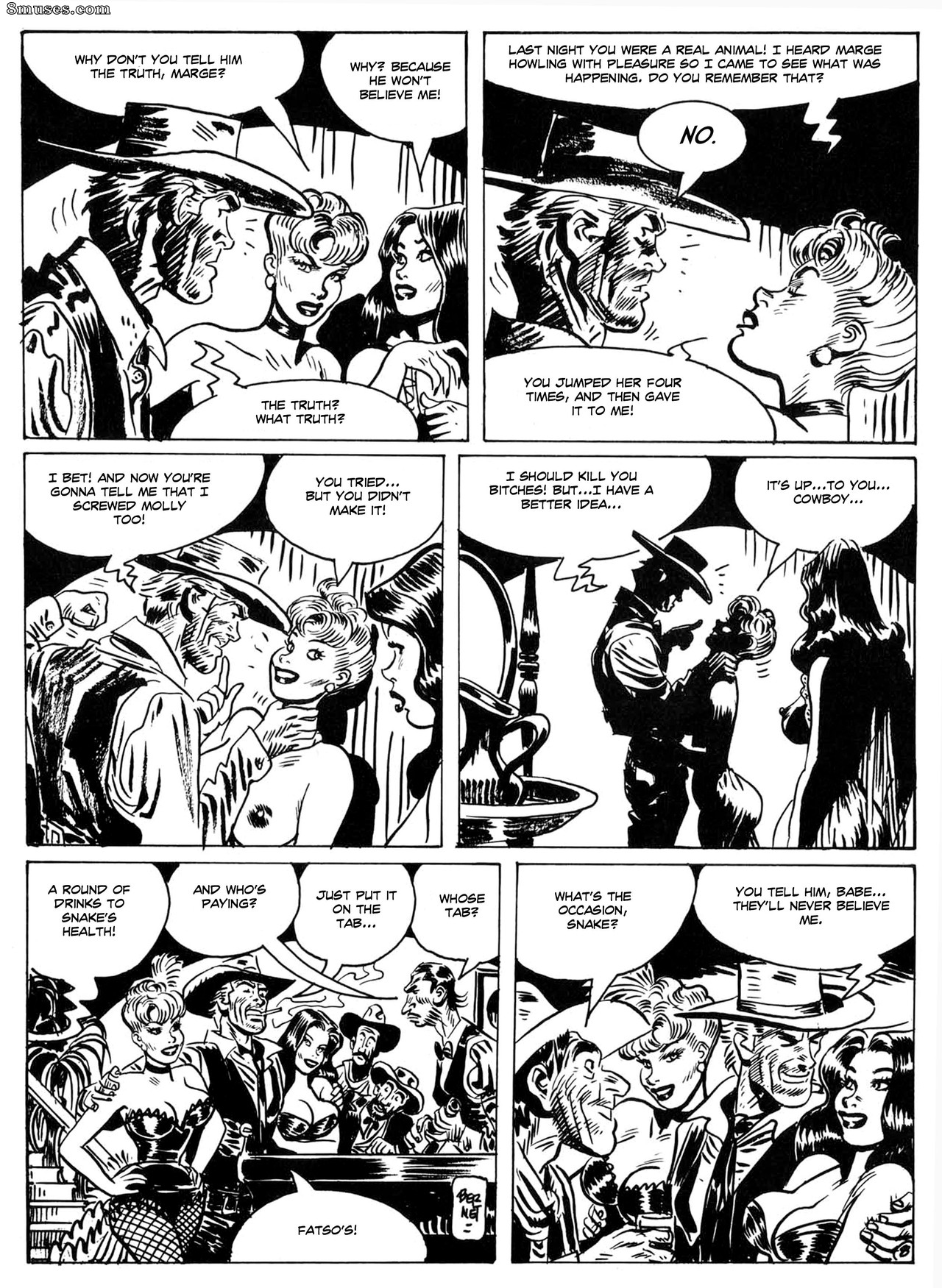 Jordi Bernet Comics - Snake - A fistful of Dollars - Page 40