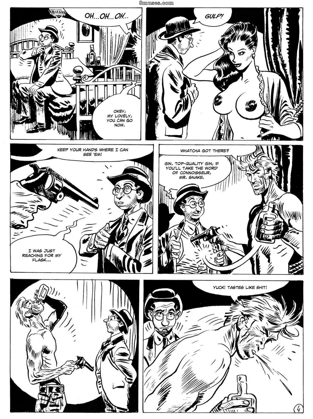 Jordi Bernet Comics - Snake - A fistful of Dollars - Page 44