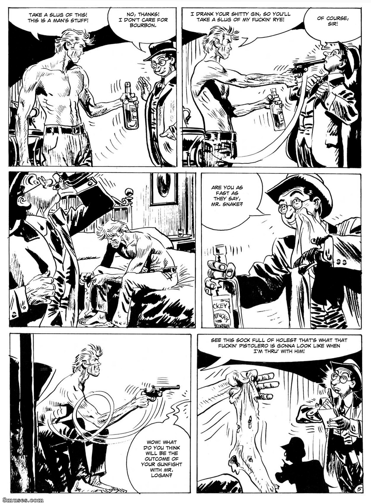 Jordi Bernet Comics - Snake - A fistful of Dollars - Page 45