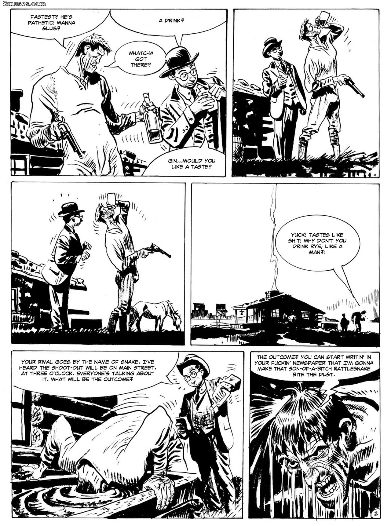 Jordi Bernet Comics - Snake - A fistful of Dollars - Page 42