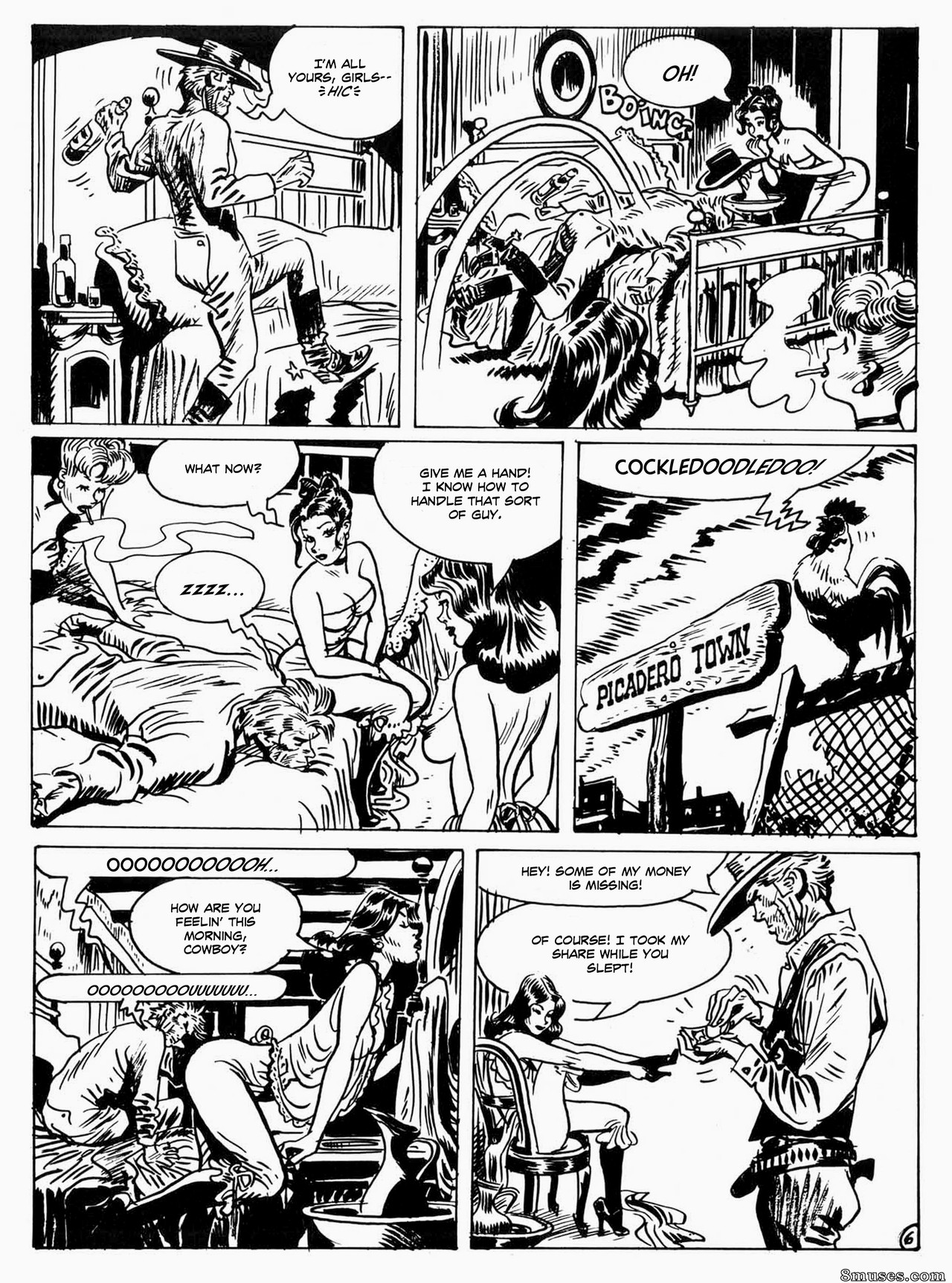Jordi Bernet Comics - Snake - A fistful of Dollars - Page 38
